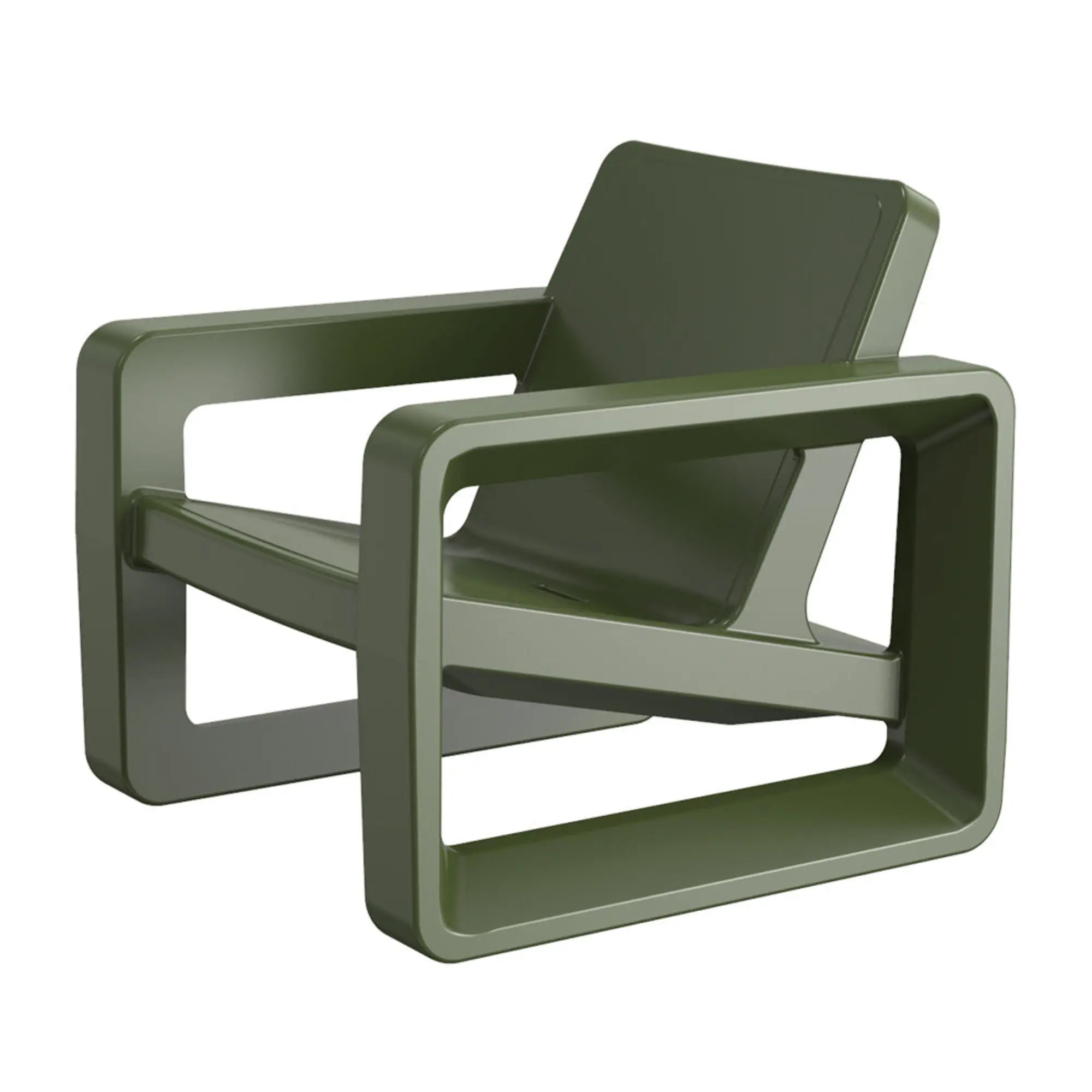Deck Lounge Chair | Modern Outdoor Resin Lounge Chair — Tupelo Goods Tupelo Goods