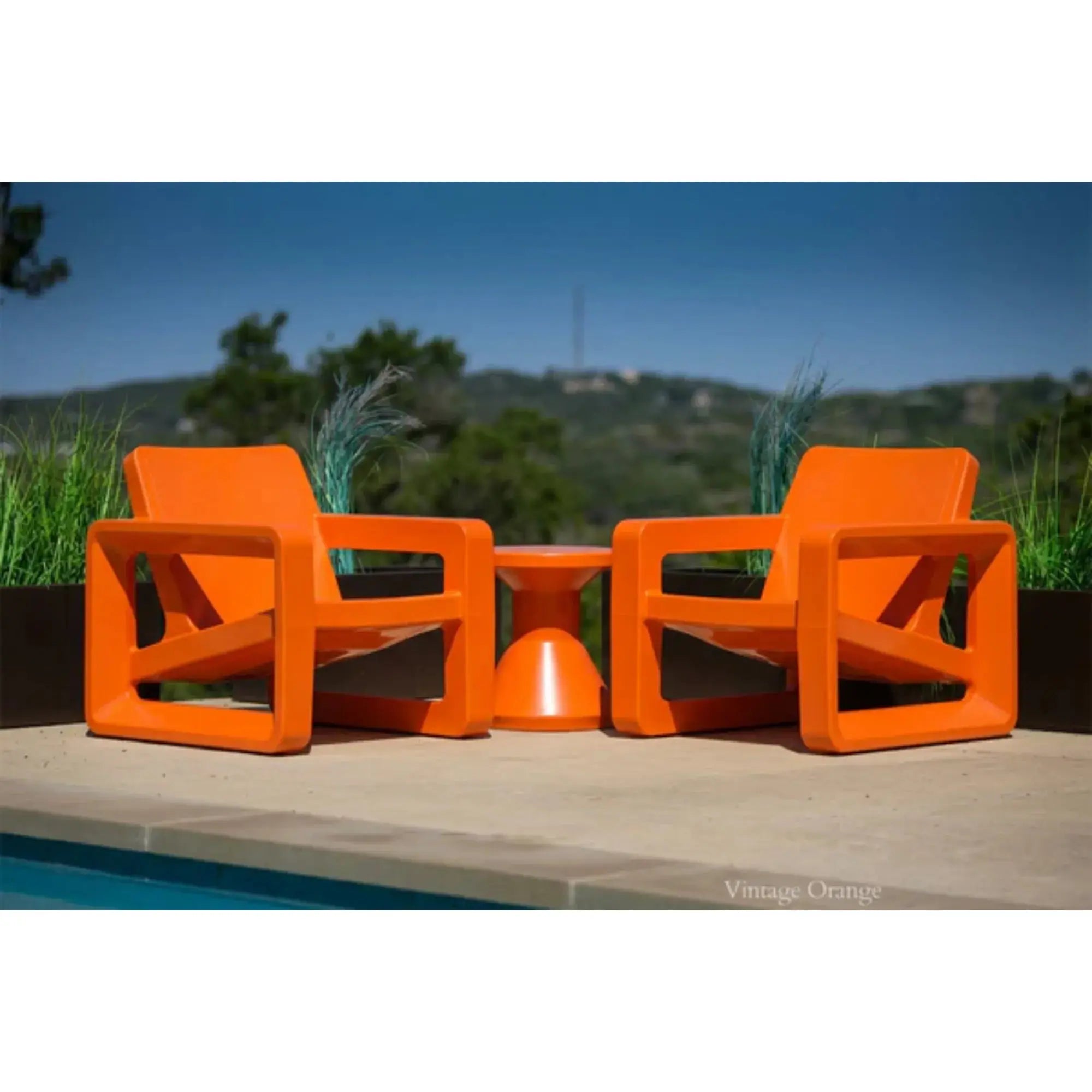 Deck Lounge Chair | Modern Outdoor Resin Lounge Chair — Tupelo Goods Tupelo Goods