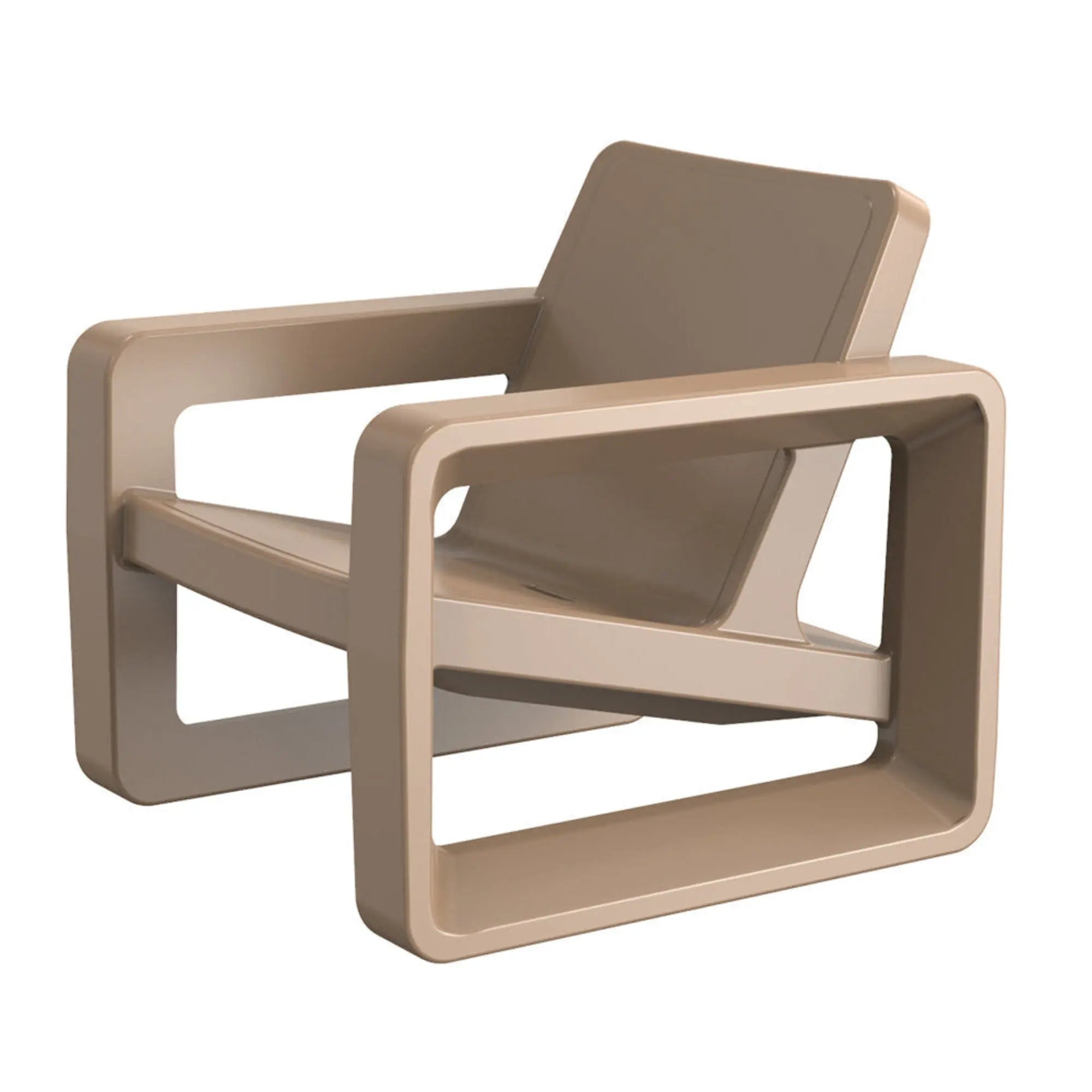 Deck Lounge Chair | Modern Outdoor Resin Lounge Chair — Tupelo Goods Tupelo Goods