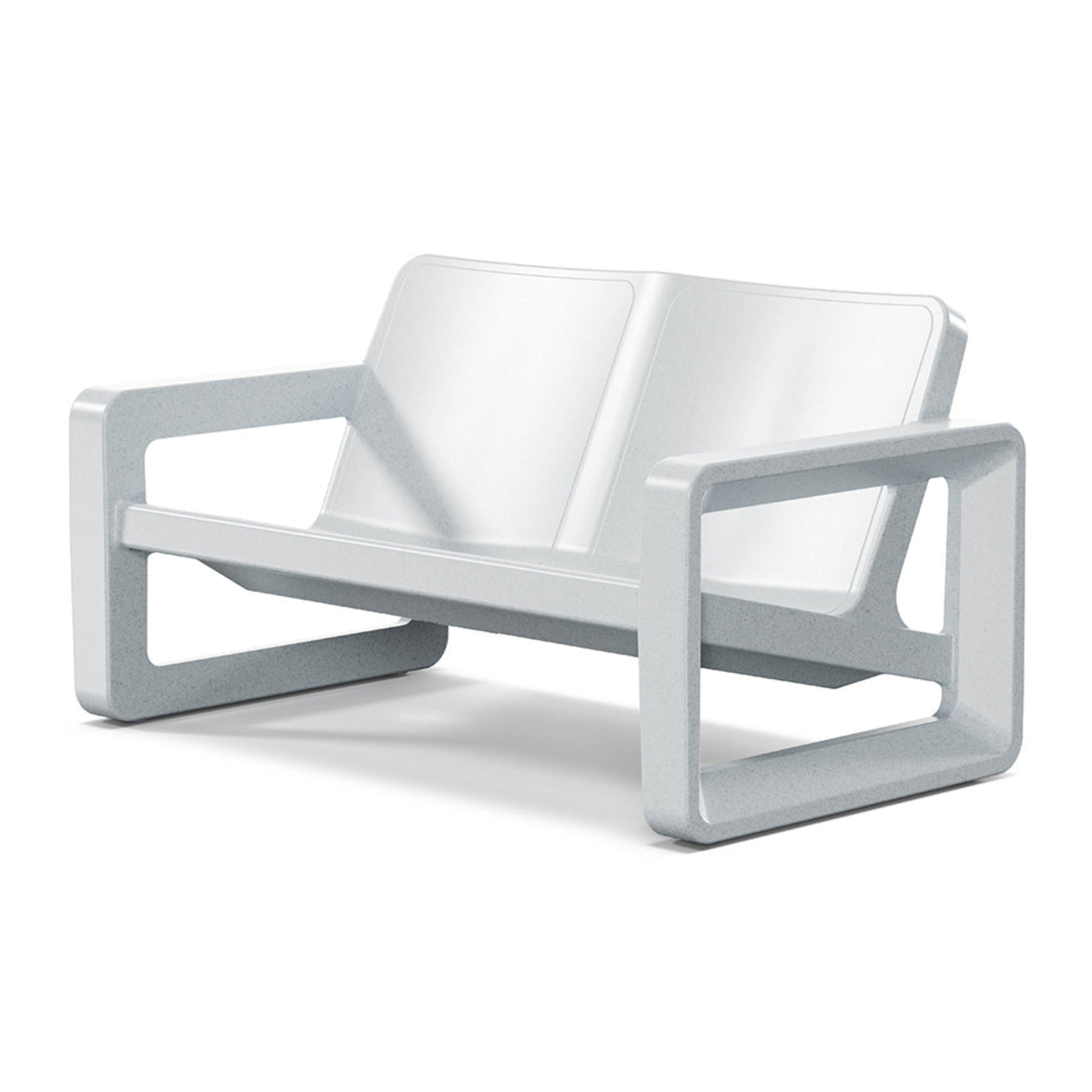 Deck Loveseat | Modern Outdoor Resin Loveseat — Tupelo Goods Tupelo Goods