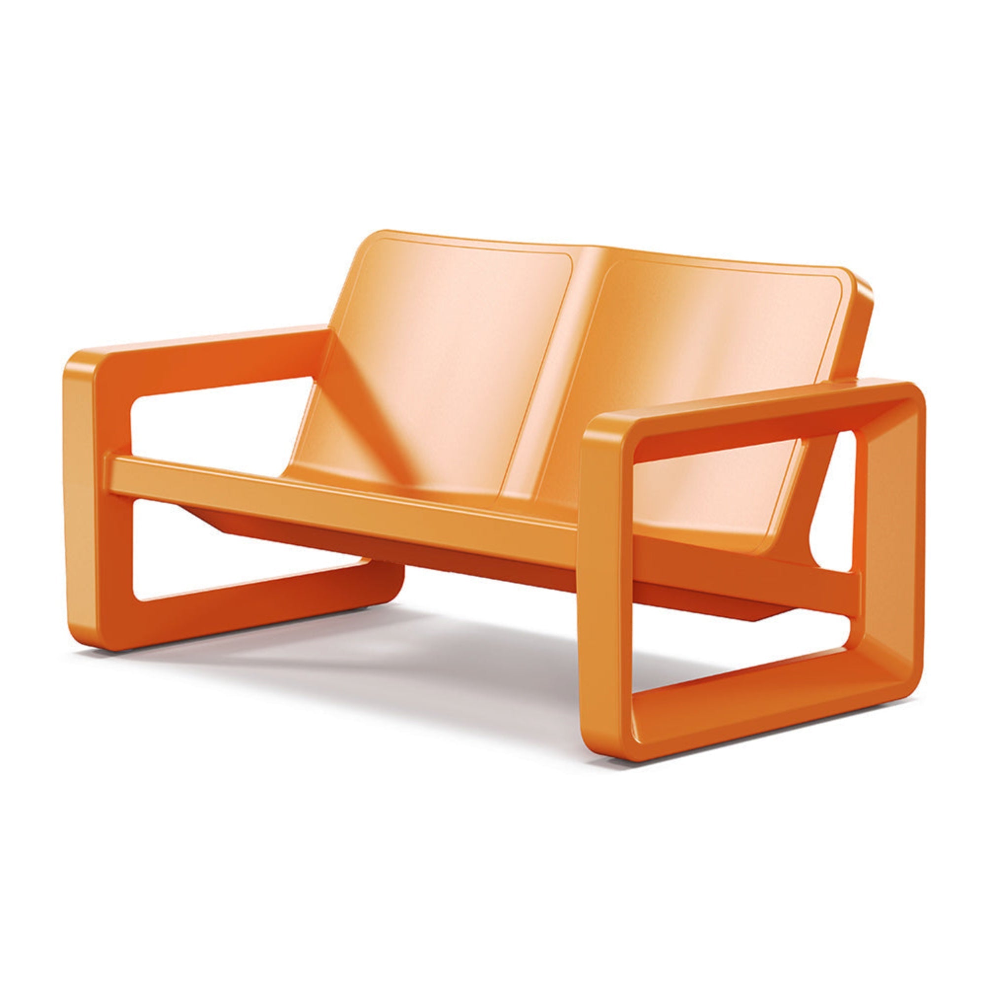 Deck Loveseat | Modern Outdoor Resin Loveseat — Tupelo Goods Tupelo Goods