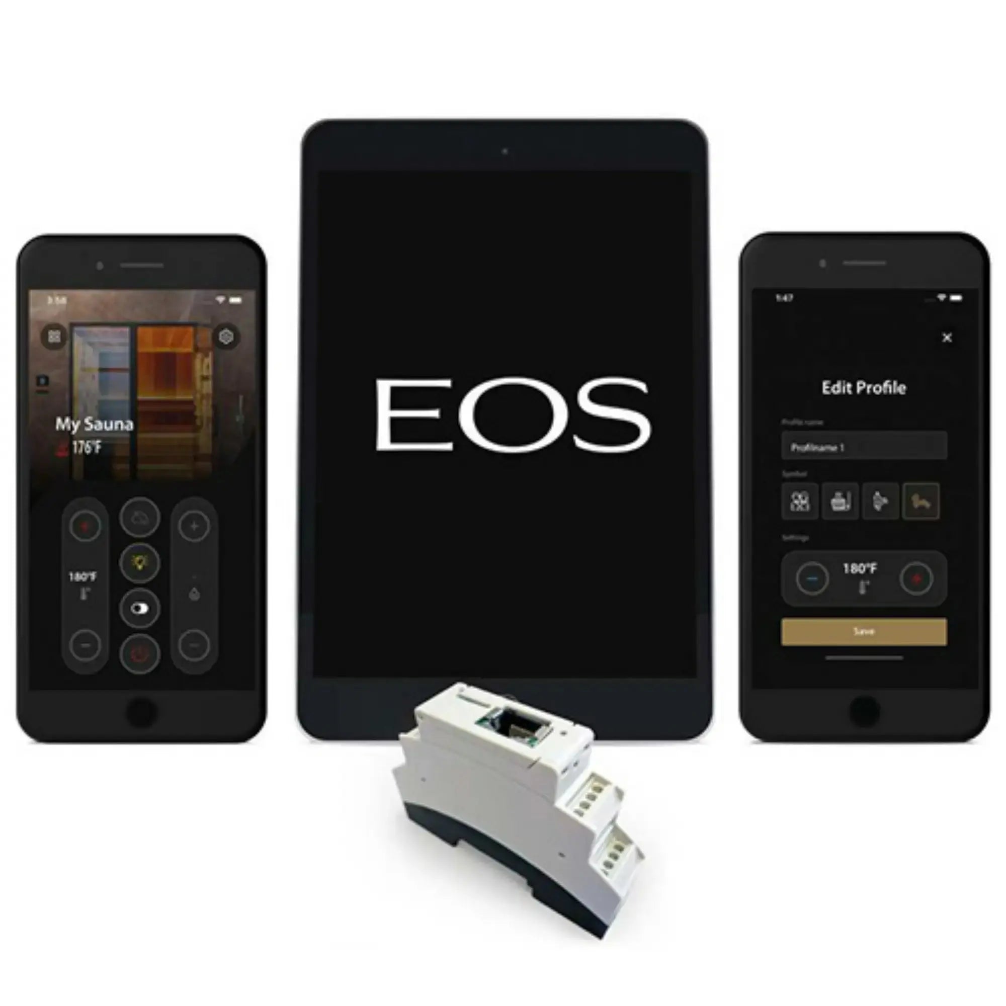 EOS Touch3 Mobile Device Sauna Control - App Module EOS