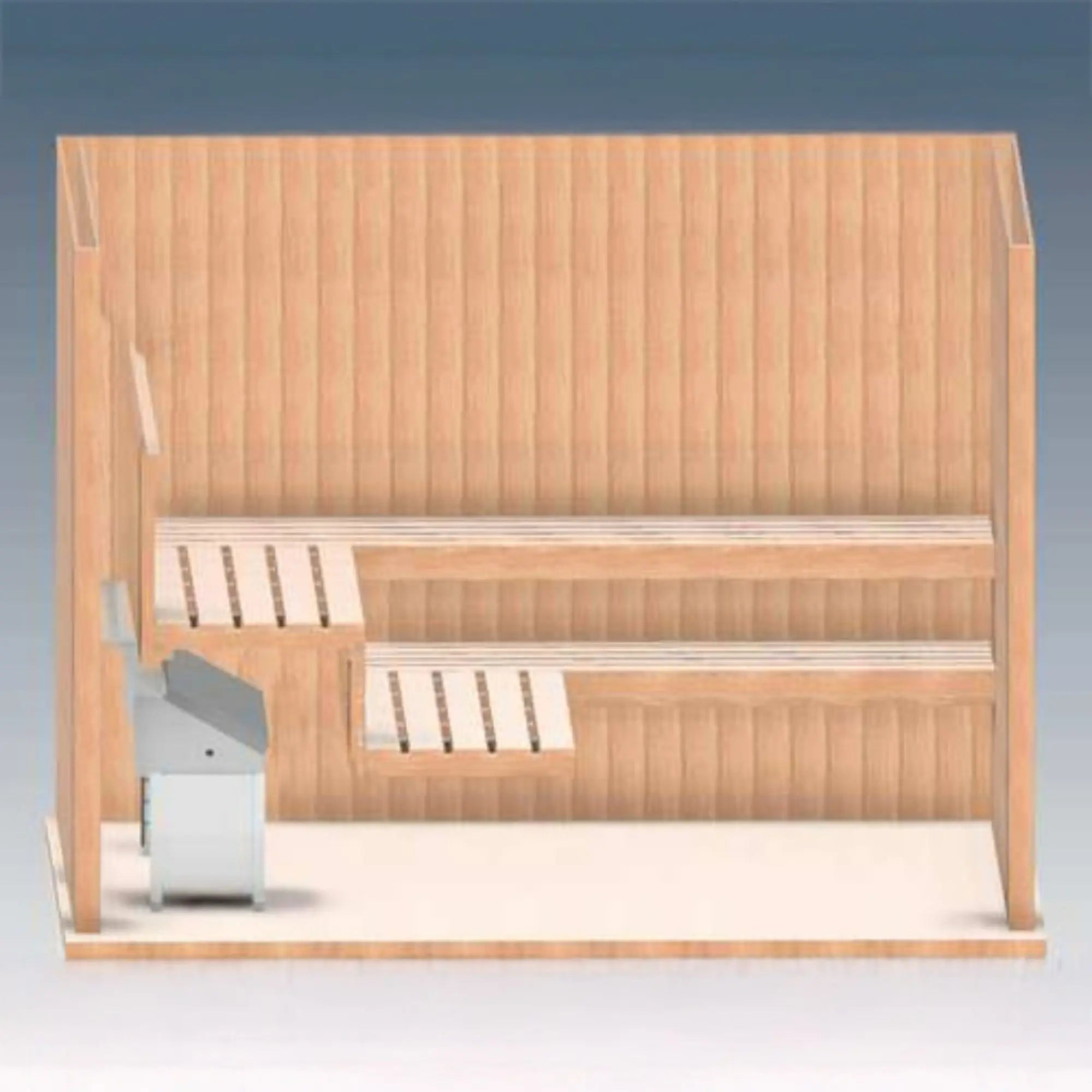 EOS Invisio Midi 12 kW Electric Sauna Heater EOS