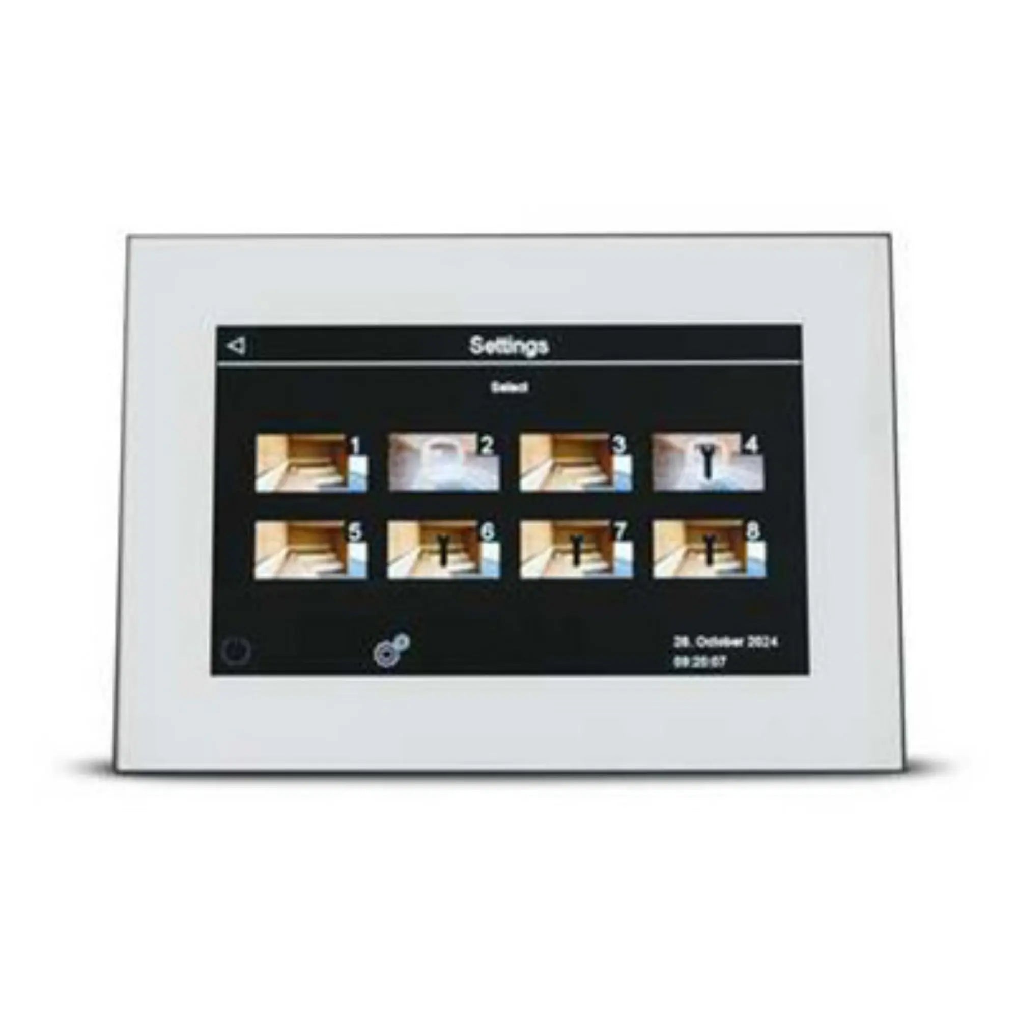 EOS Touch 3 Sauna Control, 7" — White EOS