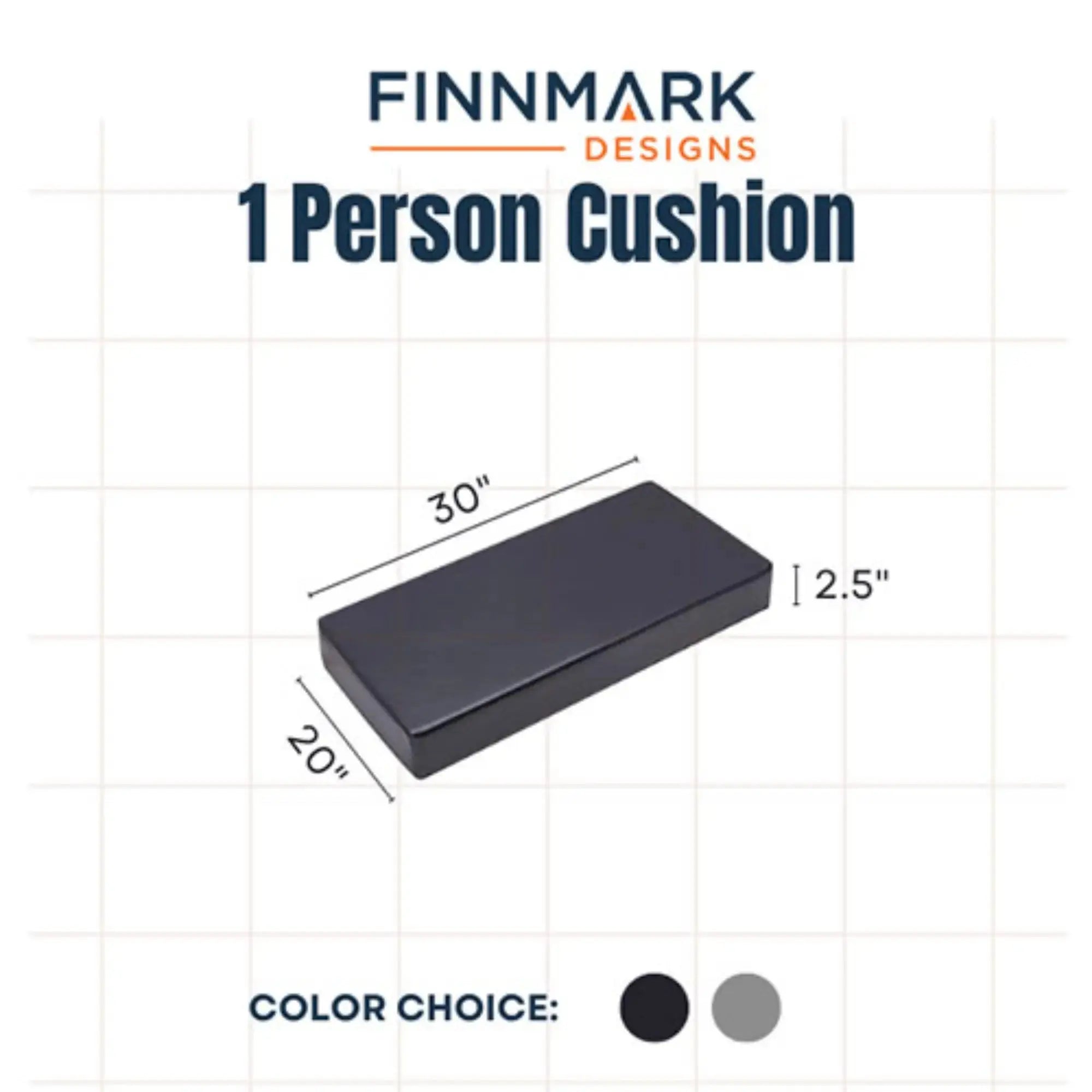 Finnmark 1-Person Sauna Cushion Finnmark