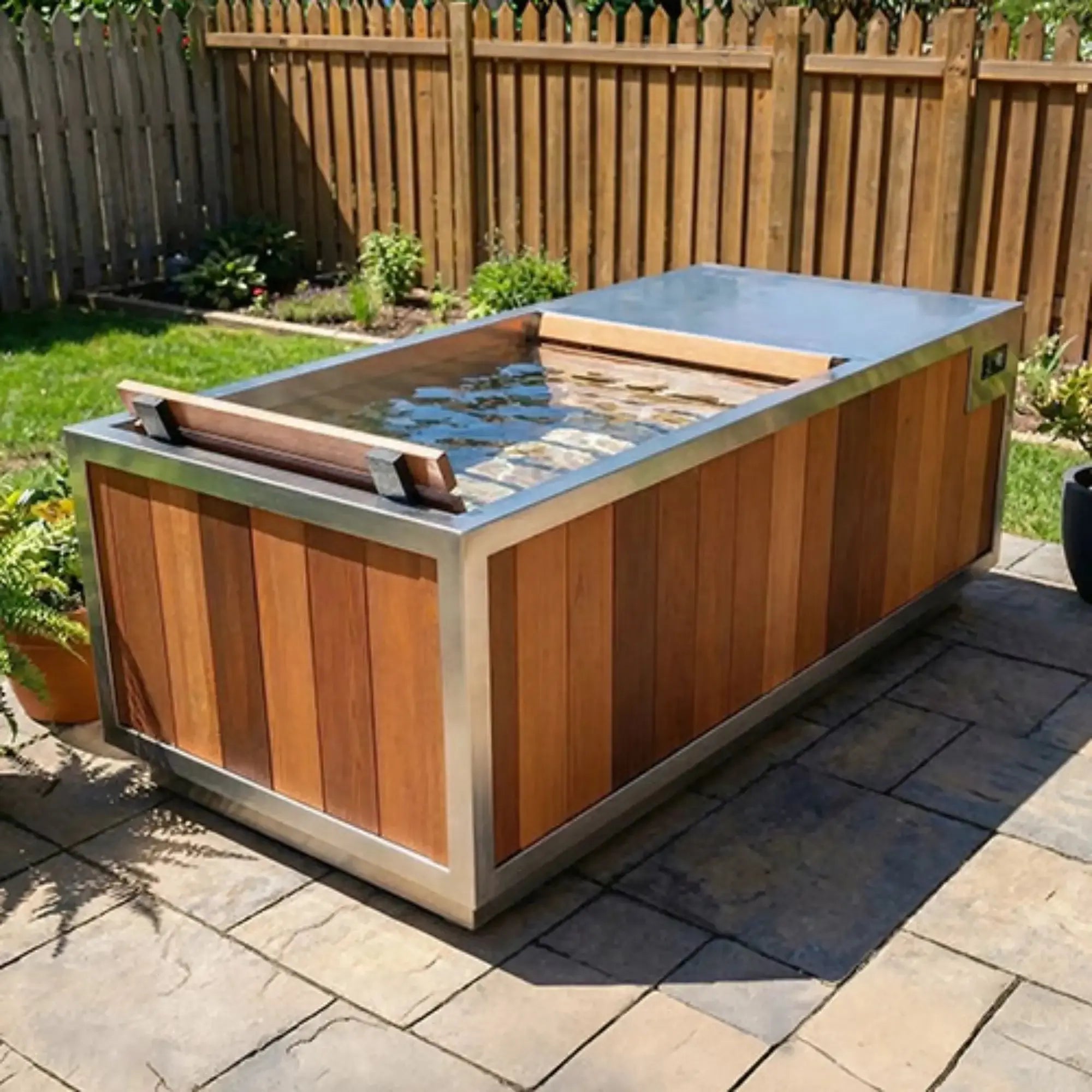 Finnmark SoulCold 1-Person Cold/Hot Plunge, 180 gal Finnmark