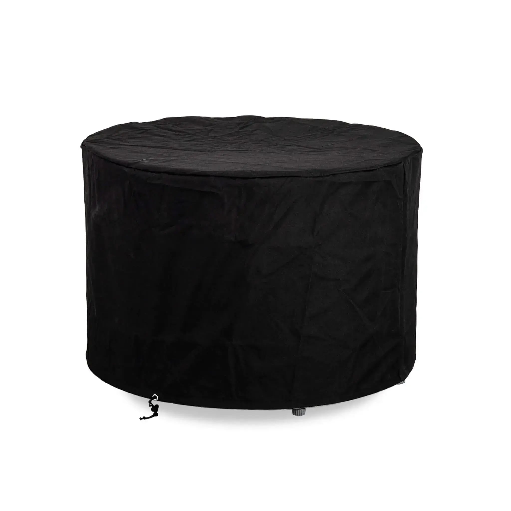 Refuge 36″ Round GFRC Concrete Propane Fire Pit with Hidden Tank Drawer – Flame Havens Flame Havens