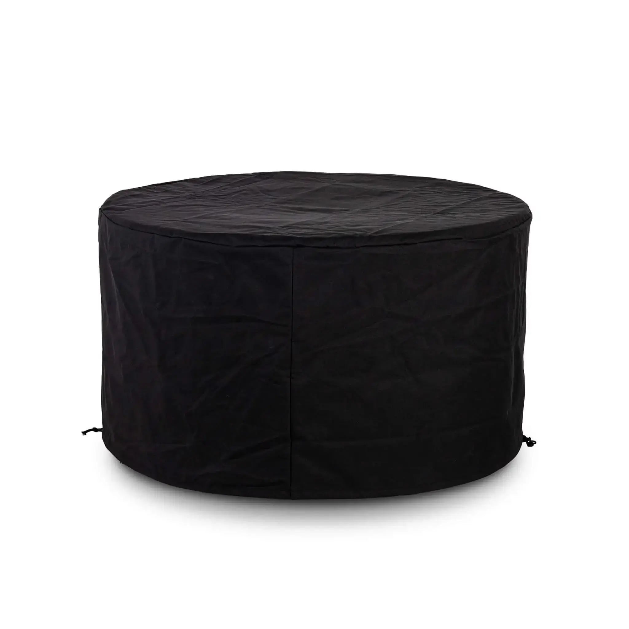 Refuge 43″ Round GFRC Concrete Propane Fire Pit with Hidden Tank Drawer – Flame Havens Flame Havens