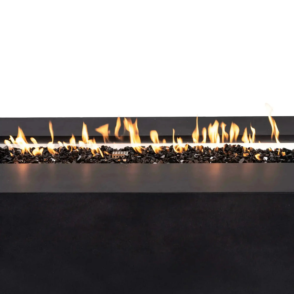 Refuge 68″ x 30″ Rectangular GFRC Concrete Propane Fire Pit with Hidden Tank Drawer – Flame Havens Flame Havens