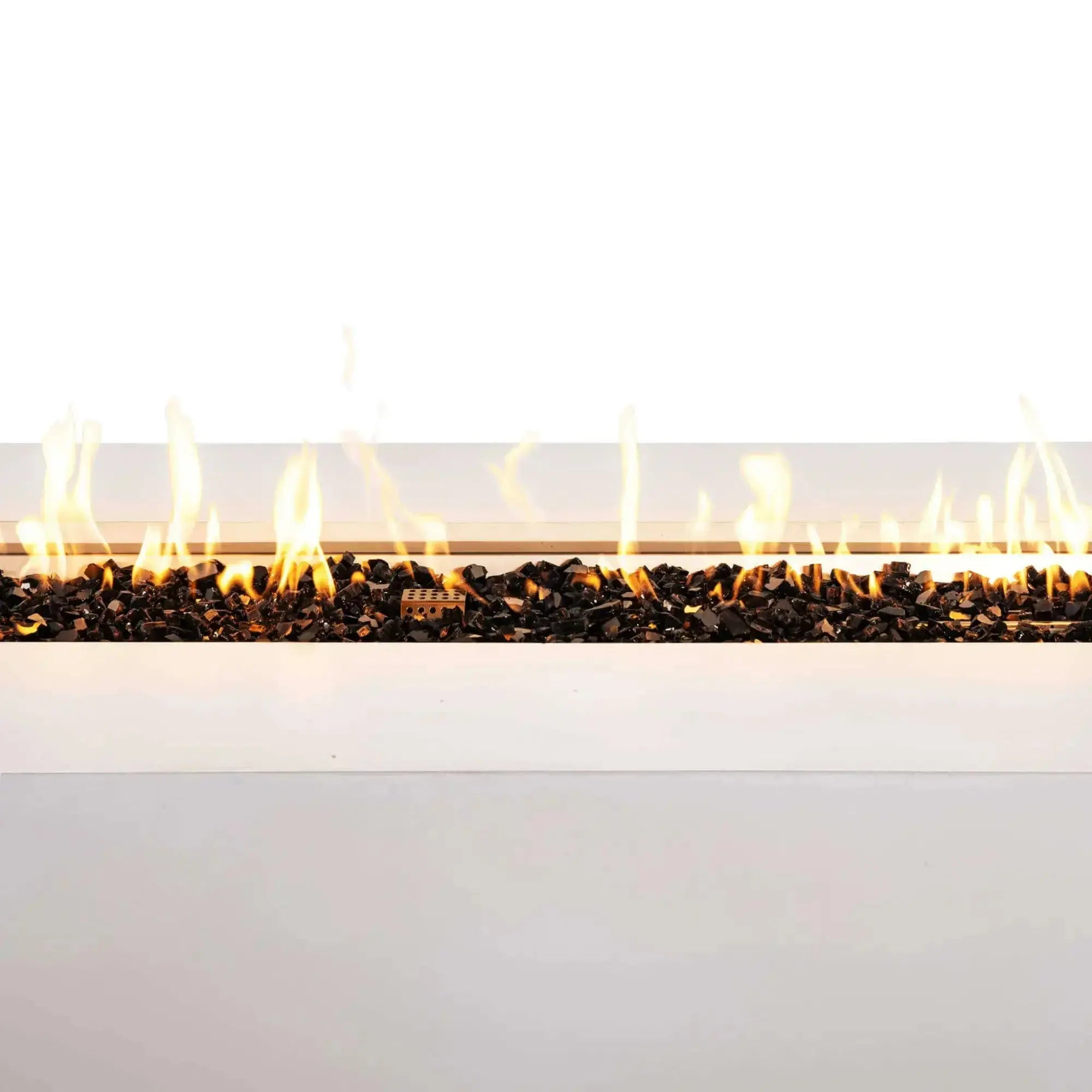 Refuge 68″ x 30″ Rectangular GFRC Concrete Propane Fire Pit with Hidden Tank Drawer – Flame Havens Flame Havens