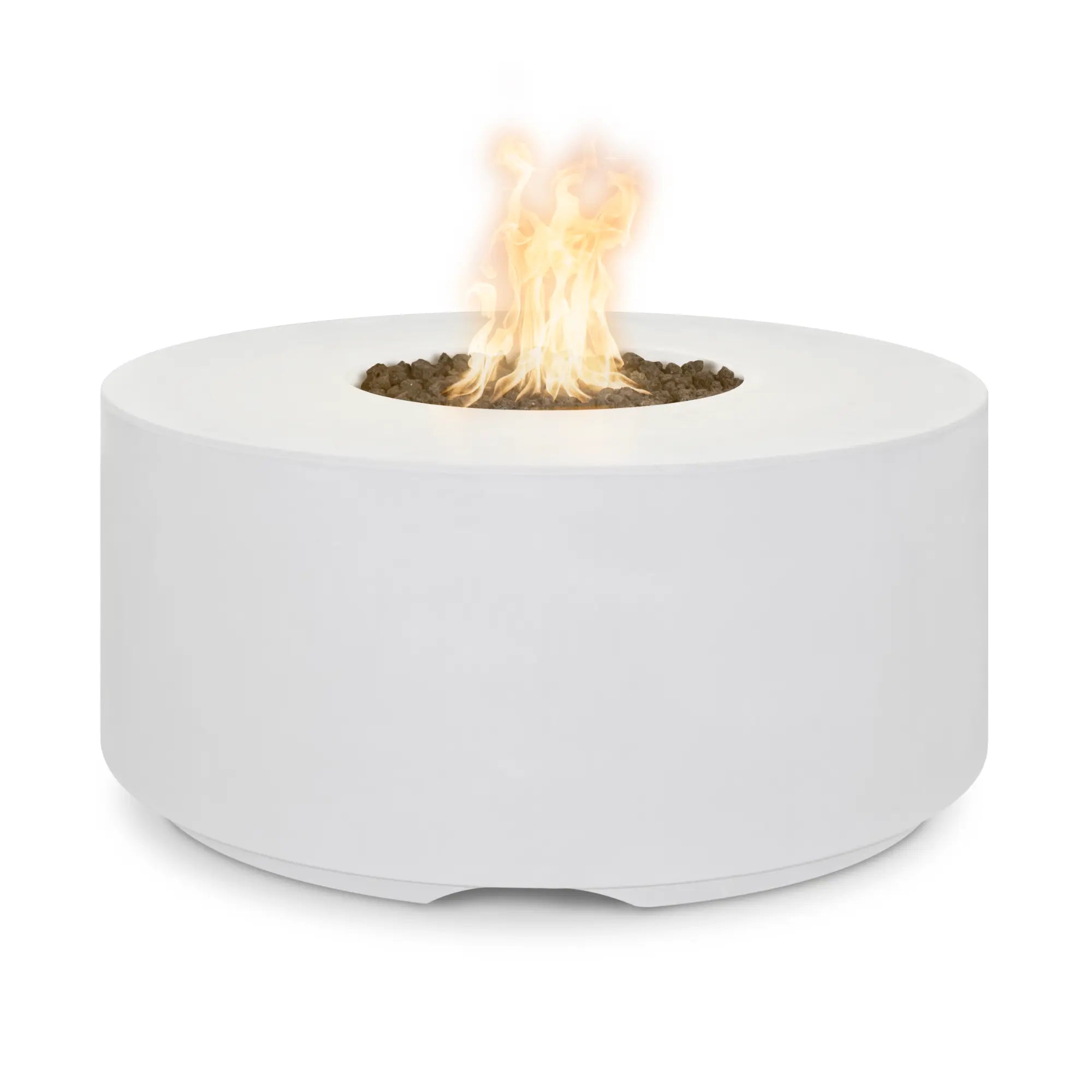 Florence 46" Round Concrete Gas Fire Pit – The Outdoor Plus