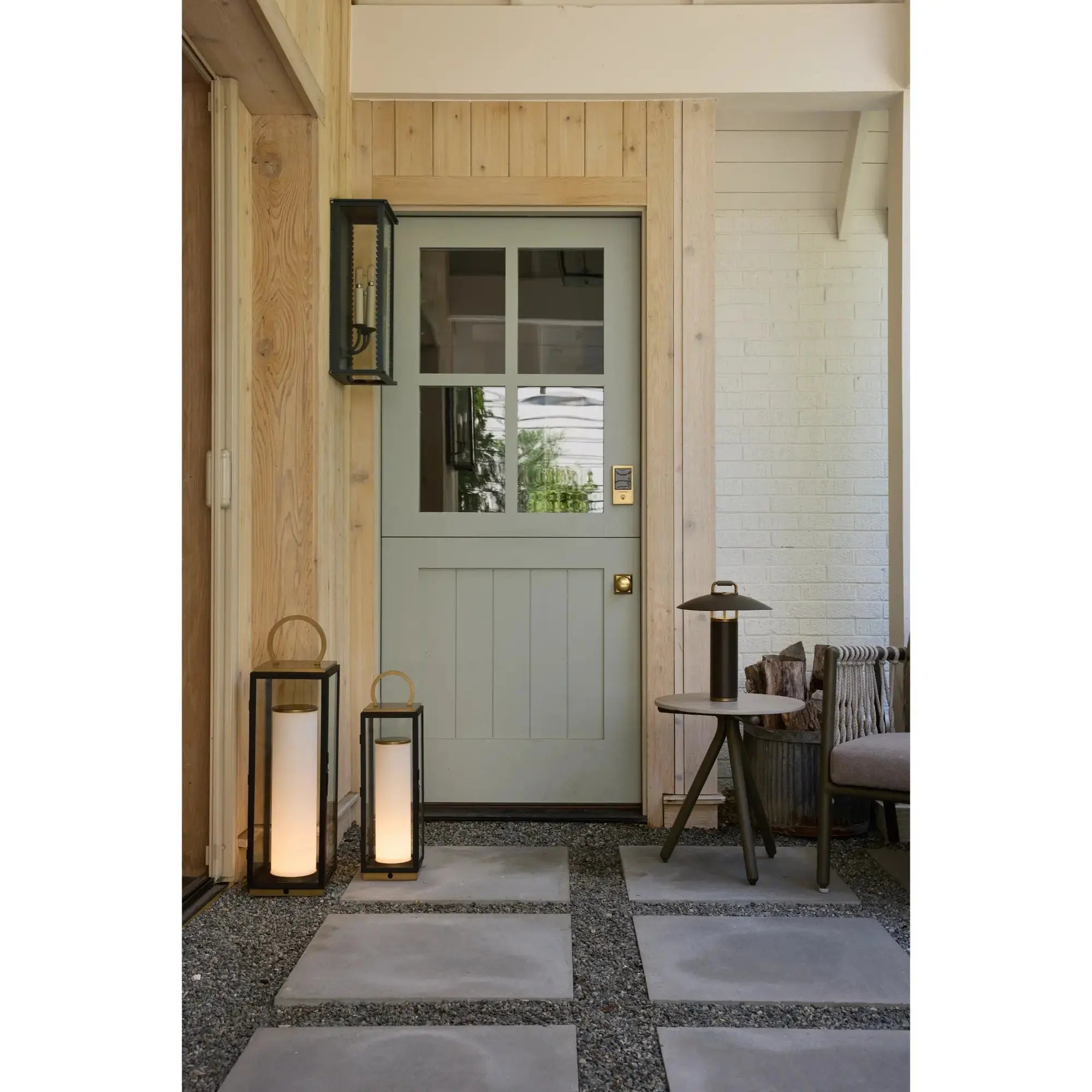 Troy Lighting Zuma 21.25-Inch Outdoor Wall Sconce - Verdigris - Wet Rated - B6713-VER Troy Lighting