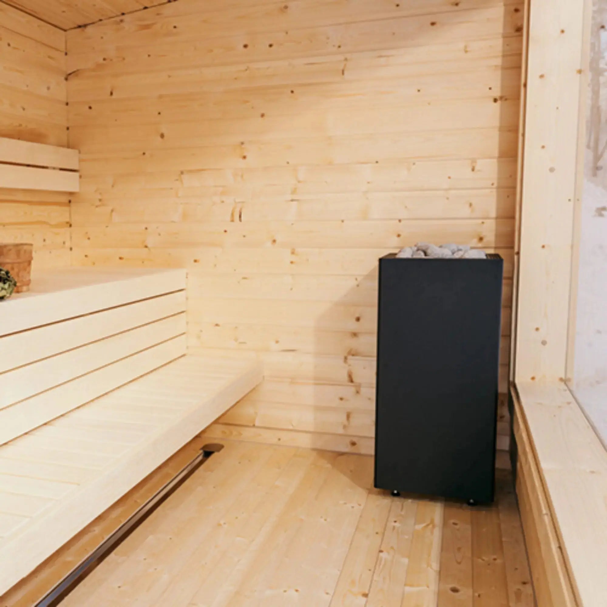 HUUM CORE Black Electric Sauna Heater HUUM
