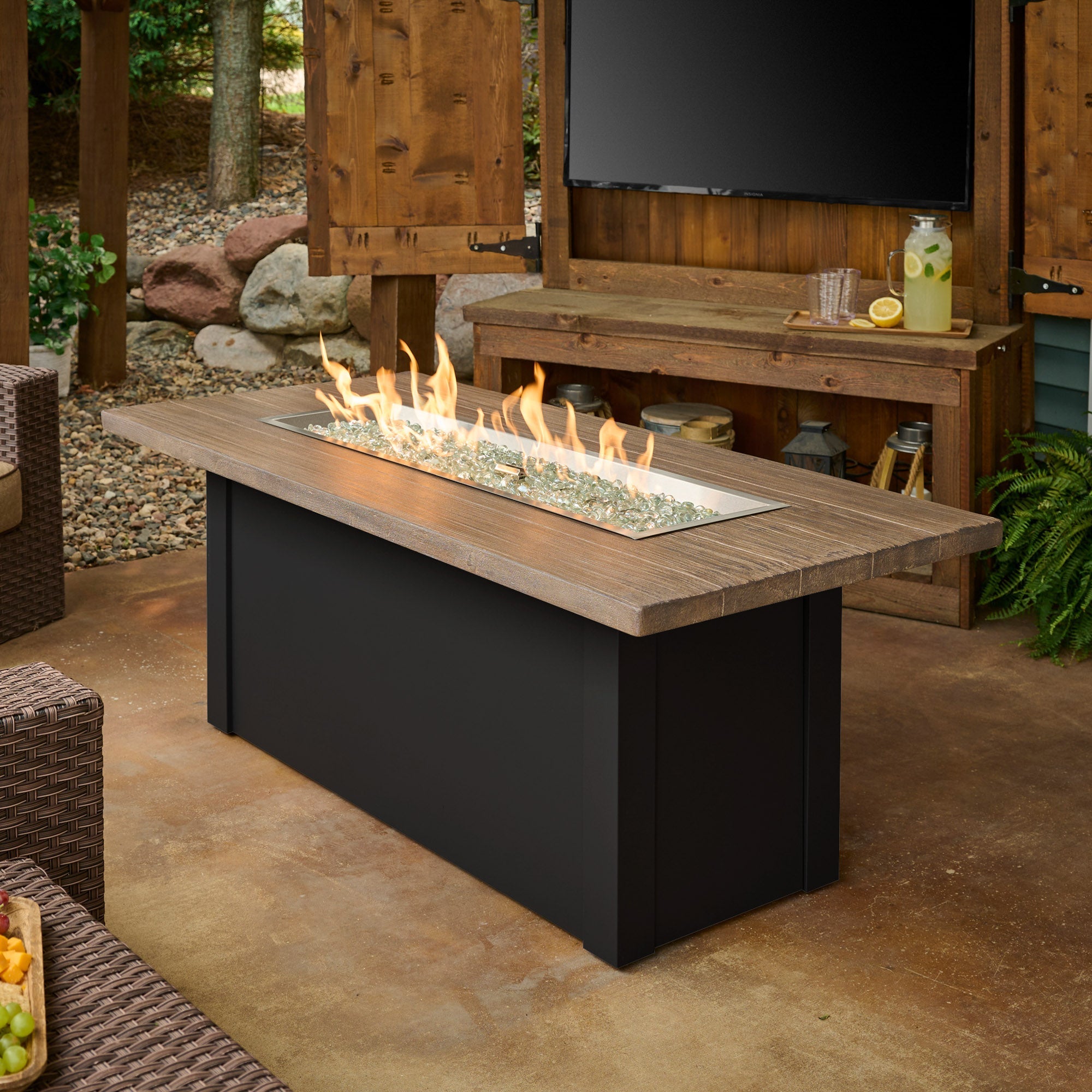 Havenwood 62″ Gas Fire Pit Table – The Outdoor GreatRoom Company