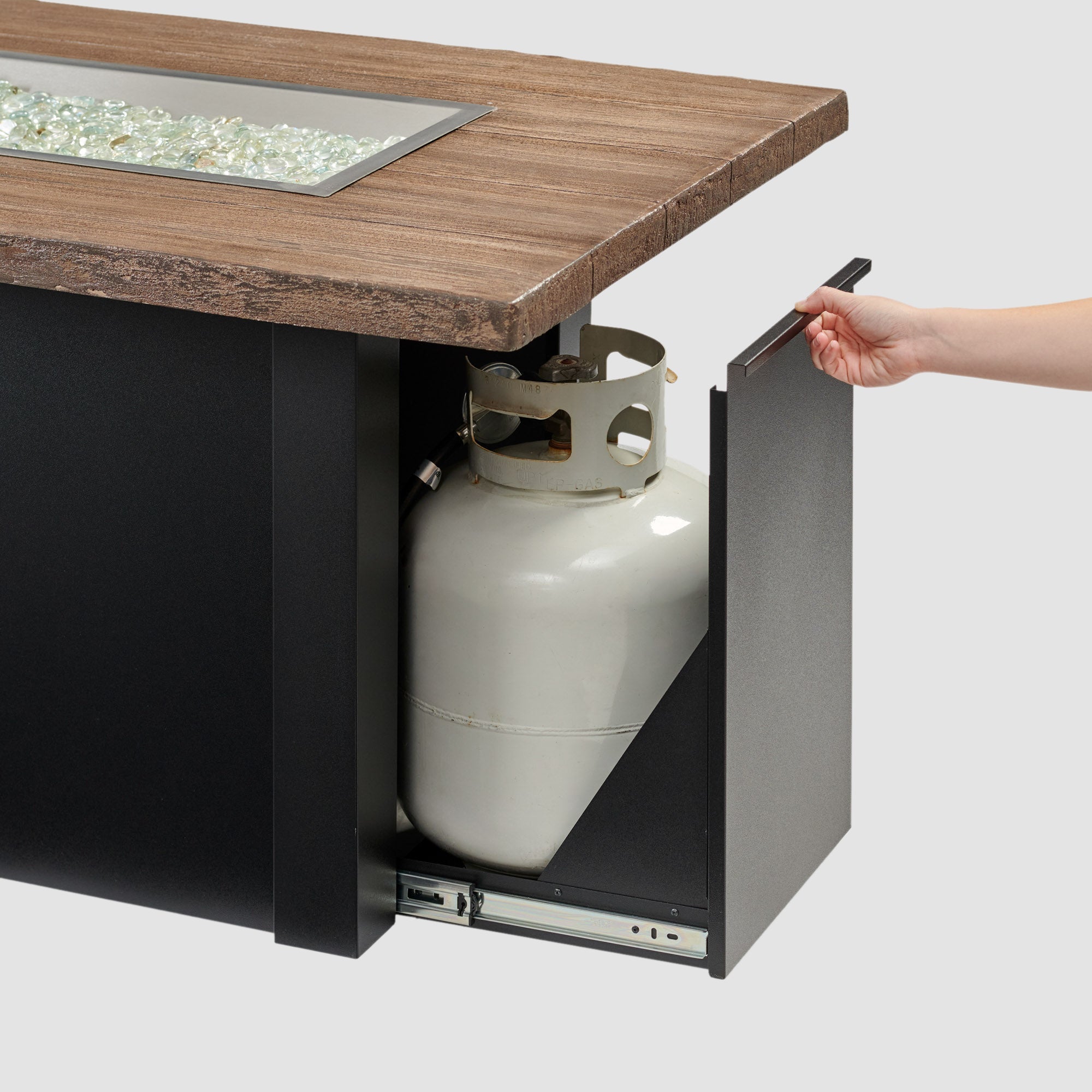 Havenwood 62″ Gas Fire Pit Table – The Outdoor GreatRoom Company
