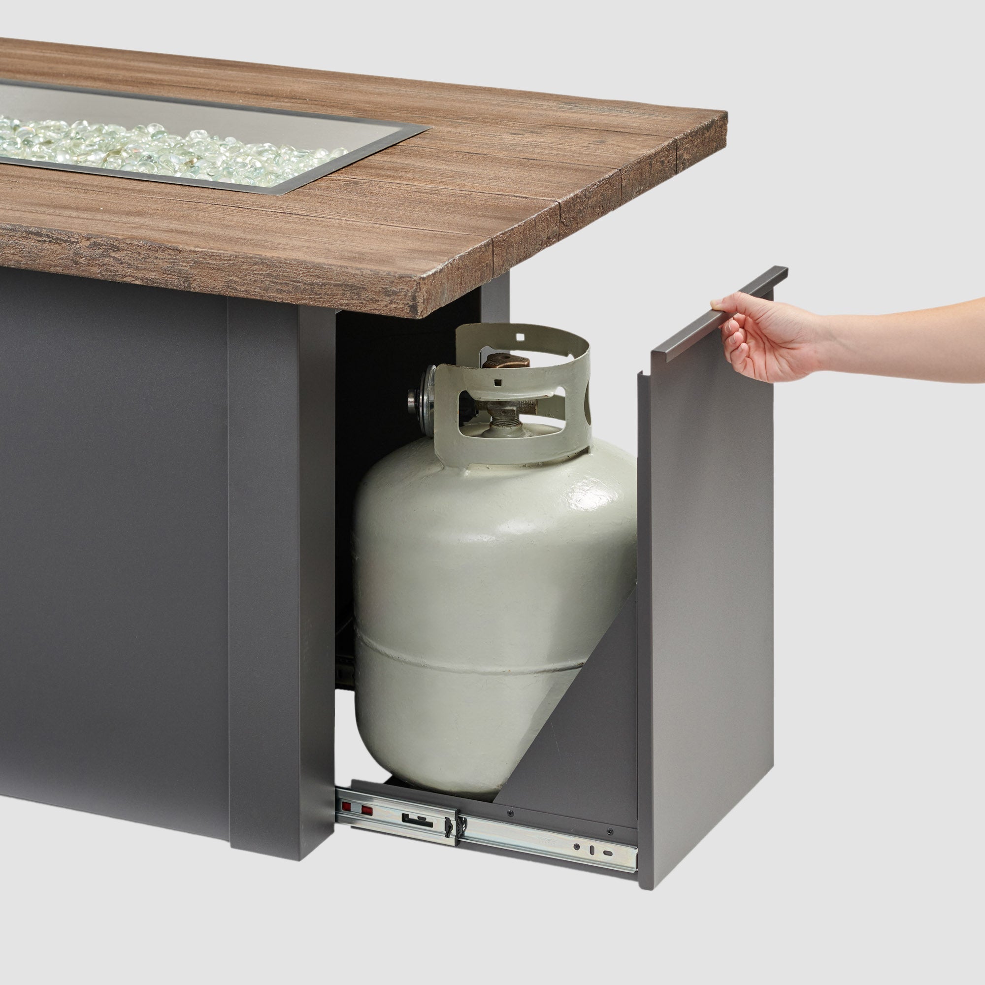 Havenwood 62″ Gas Fire Pit Table – The Outdoor GreatRoom Company