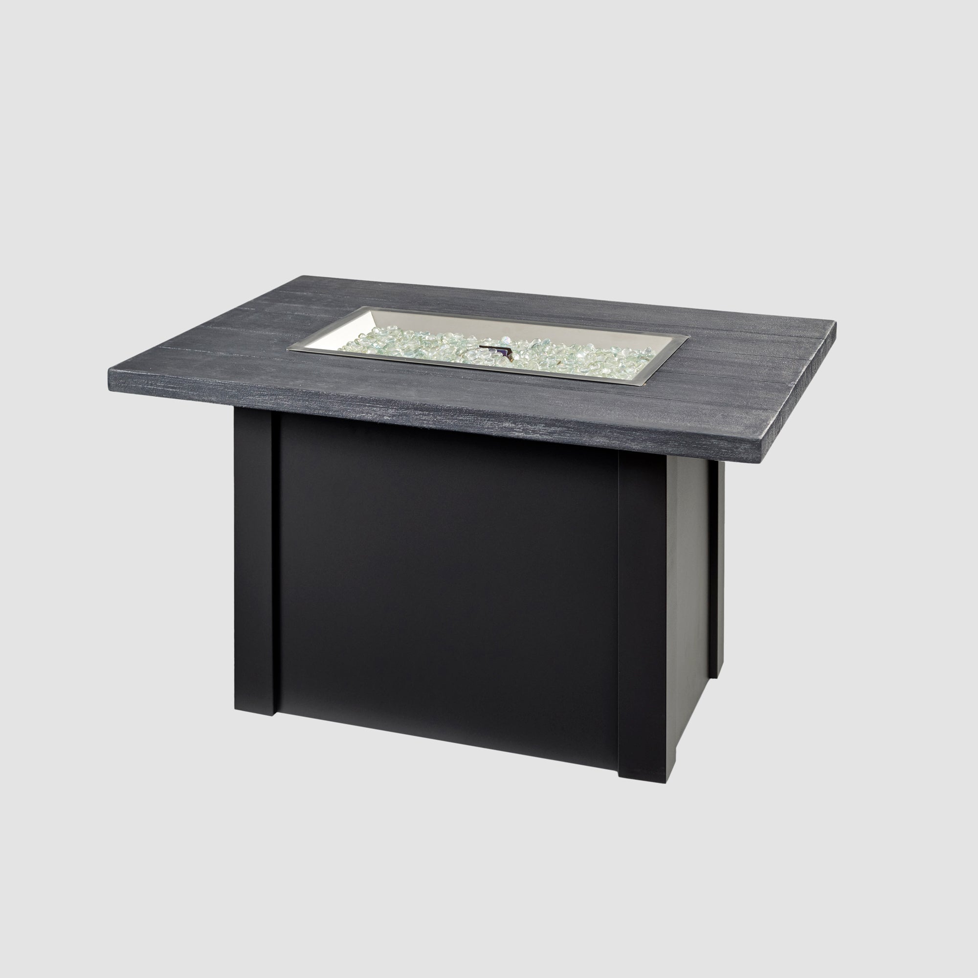Havenwood 44″ Rectangular Gas Fire Table – Concrete Top by The Outdoor GreatRoom Company