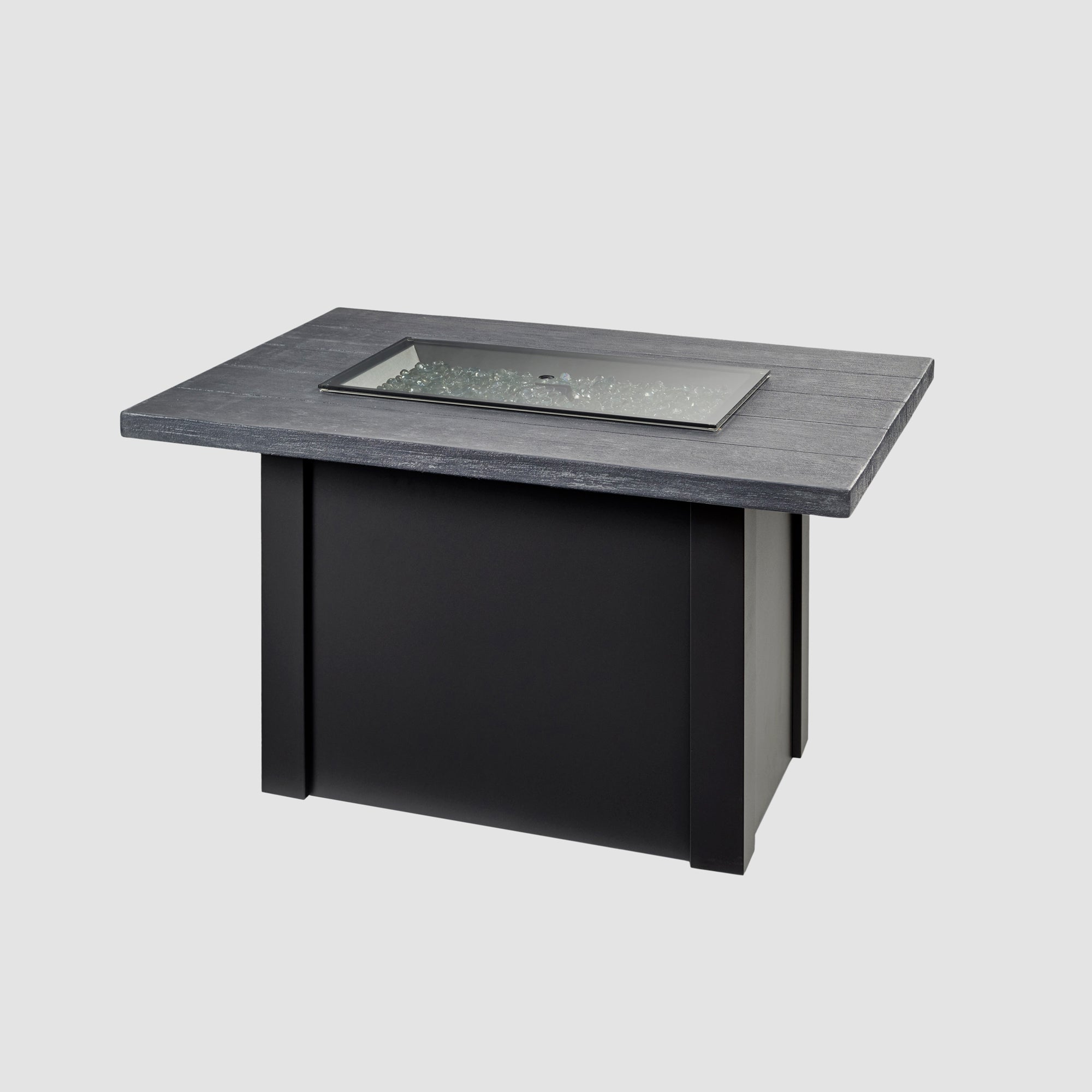 Havenwood 44″ Rectangular Gas Fire Table – Concrete Top by The Outdoor GreatRoom Company