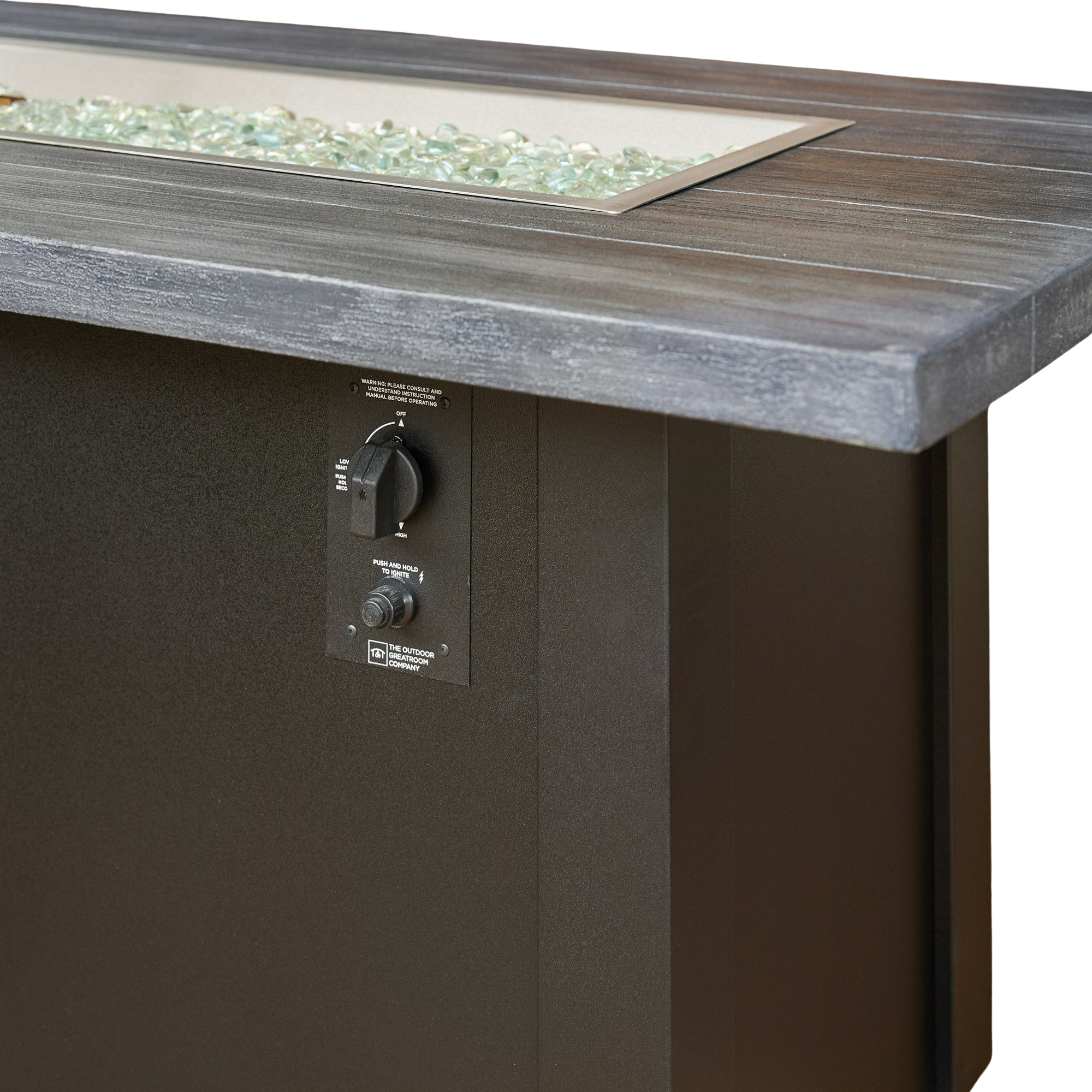 Havenwood 62″ Gas Fire Pit Table – The Outdoor GreatRoom Company