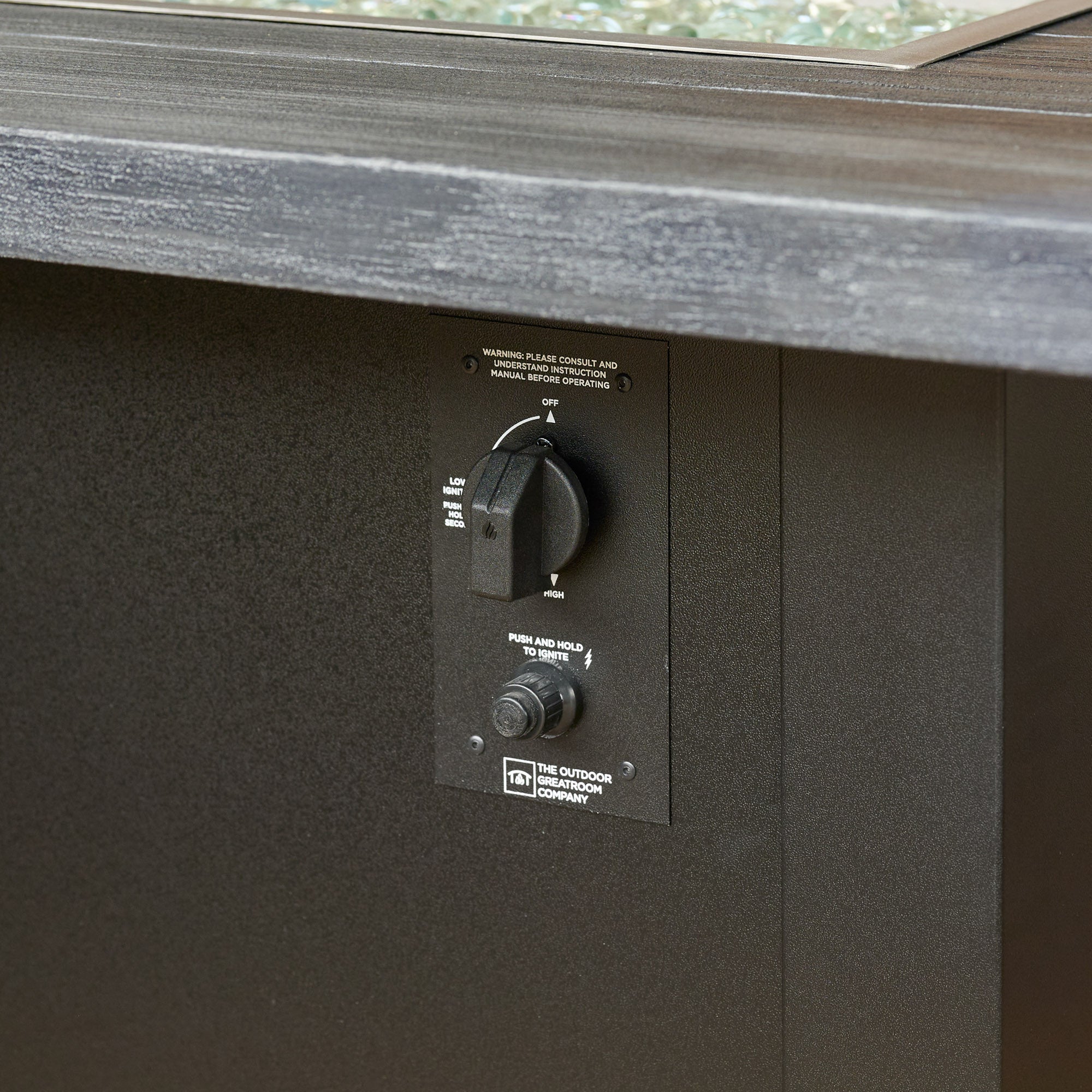 Havenwood 62″ Gas Fire Pit Table – The Outdoor GreatRoom Company
