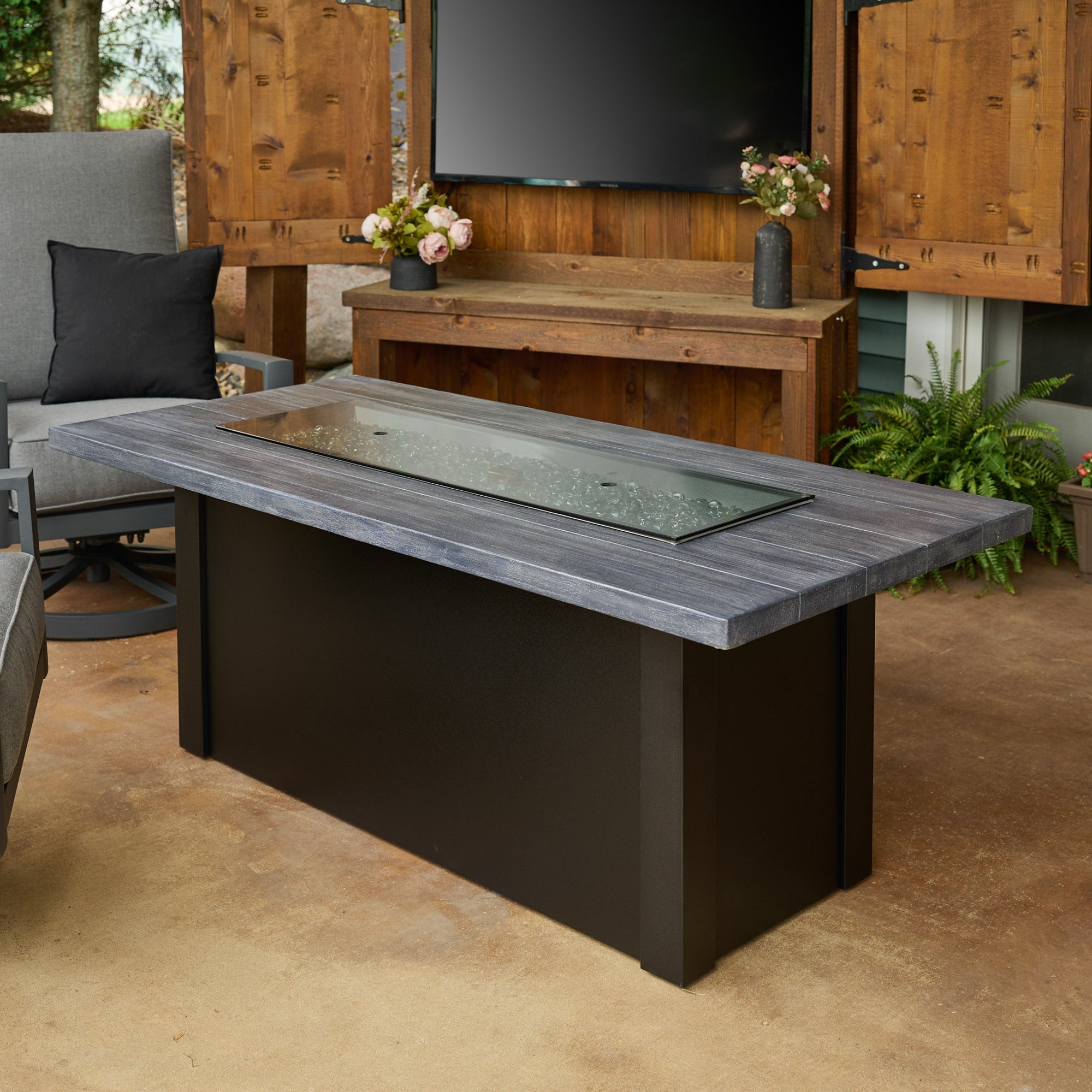 Havenwood 62″ Gas Fire Pit Table – The Outdoor GreatRoom Company