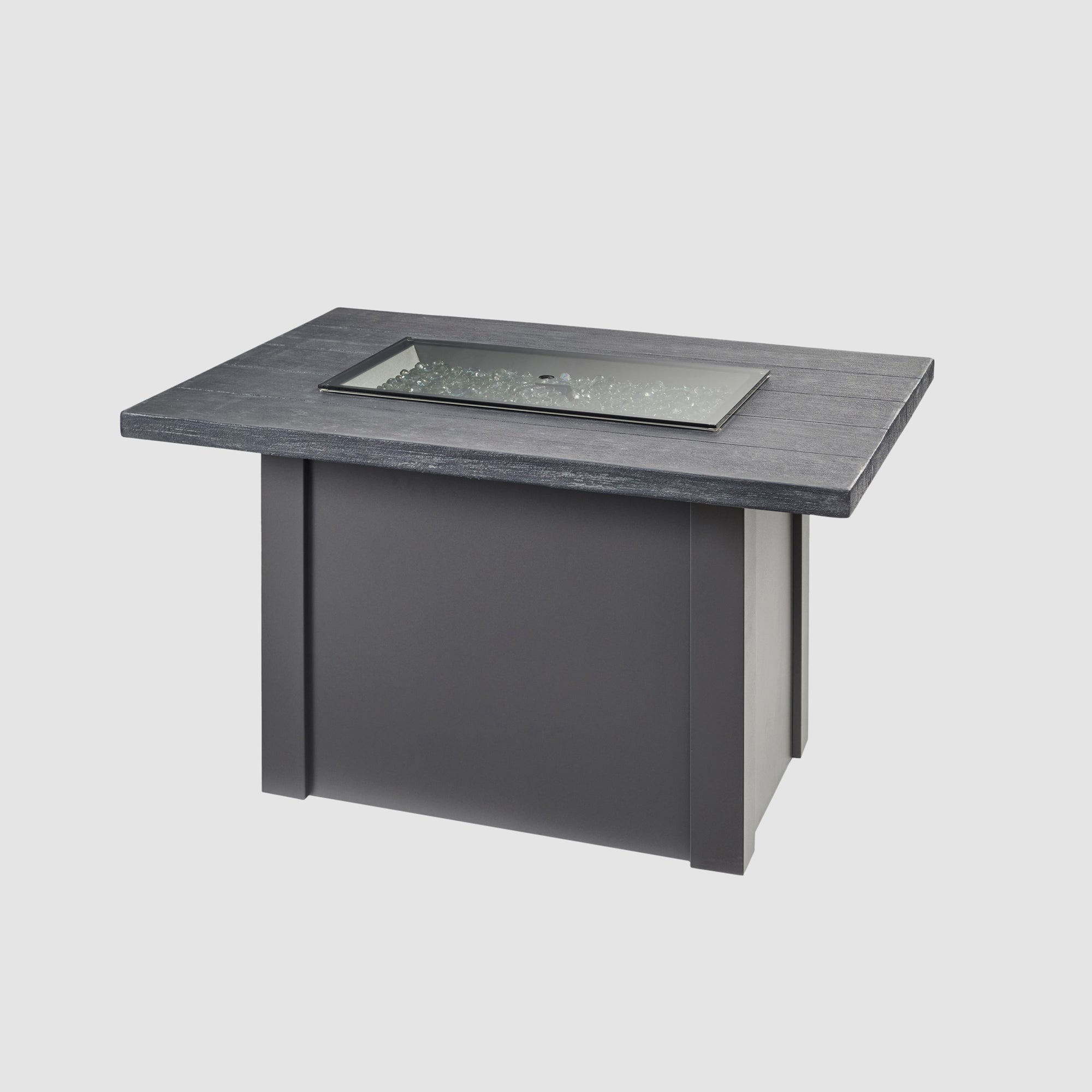 Havenwood 44″ Rectangular Gas Fire Table – Concrete Top by The Outdoor GreatRoom Company