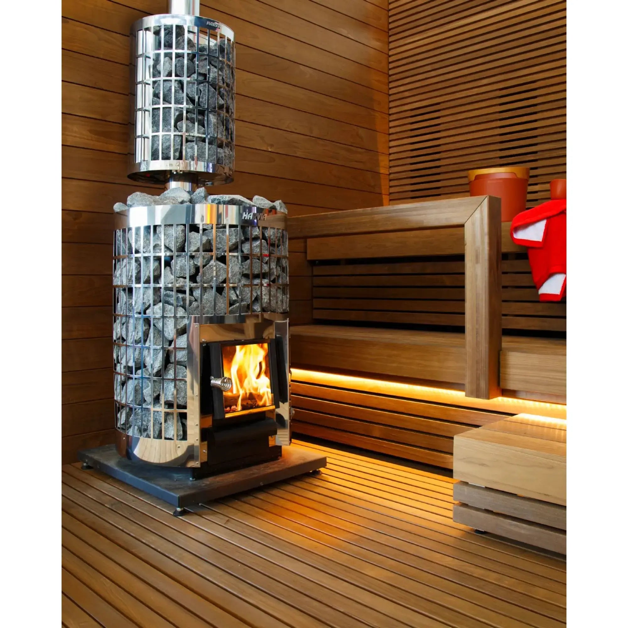 Harvia Cilindro 16 16 kW Wood-Burning Sauna Stove Harvia