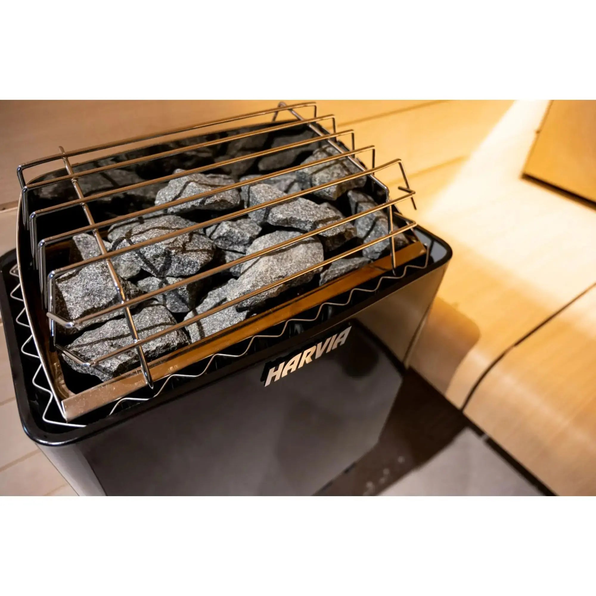 Harvia KIP60B 6 kW Electric Sauna Heater with Built-In Controls Harvia