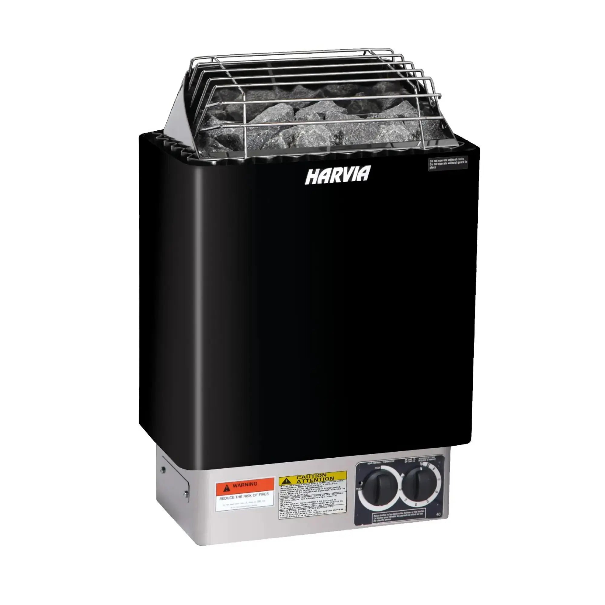 Harvia KIP60B 6 kW Electric Sauna Heater with Built-In Controls Harvia