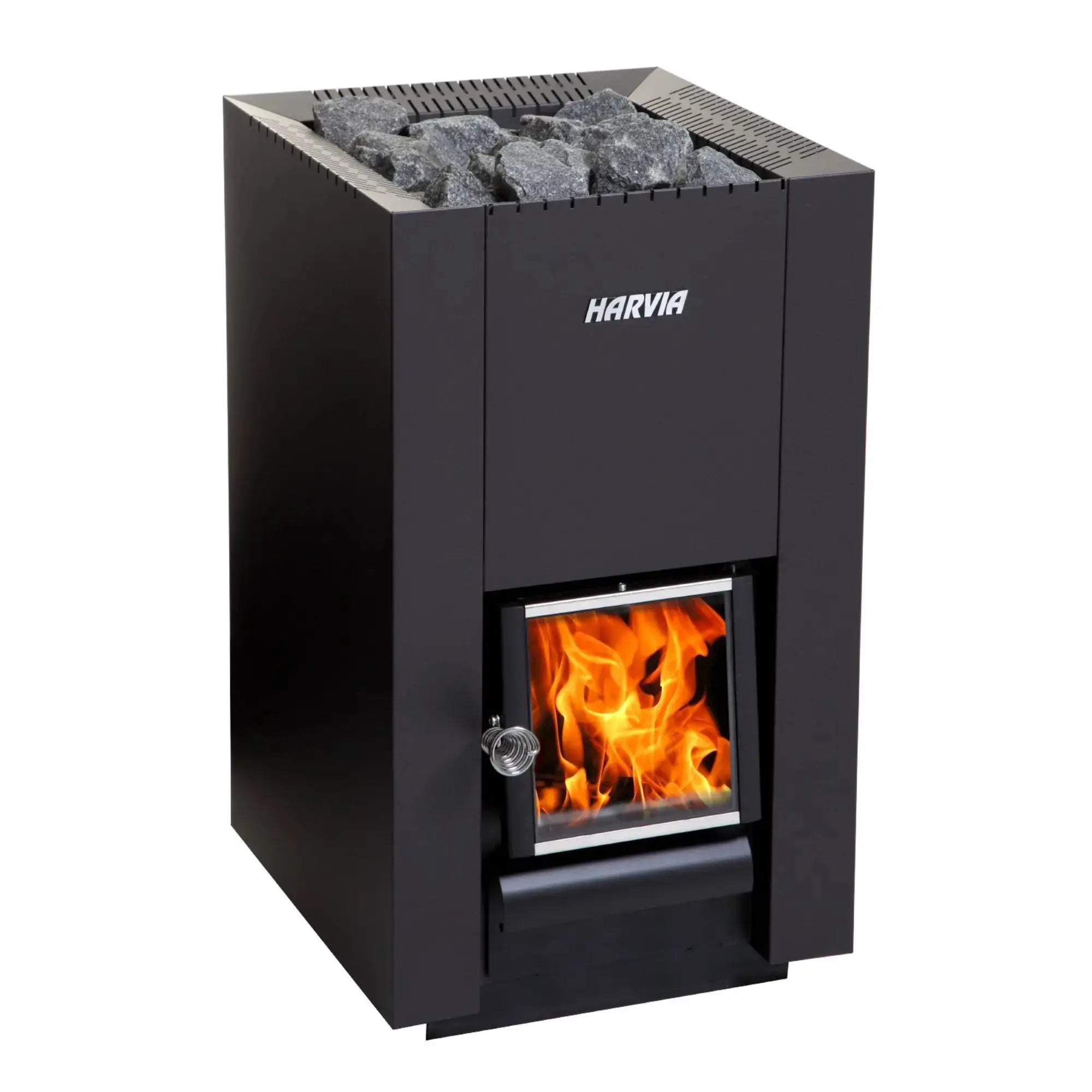 Harvia Linear 16 Black 17.9 kW Wood-Burning Sauna Stove Harvia
