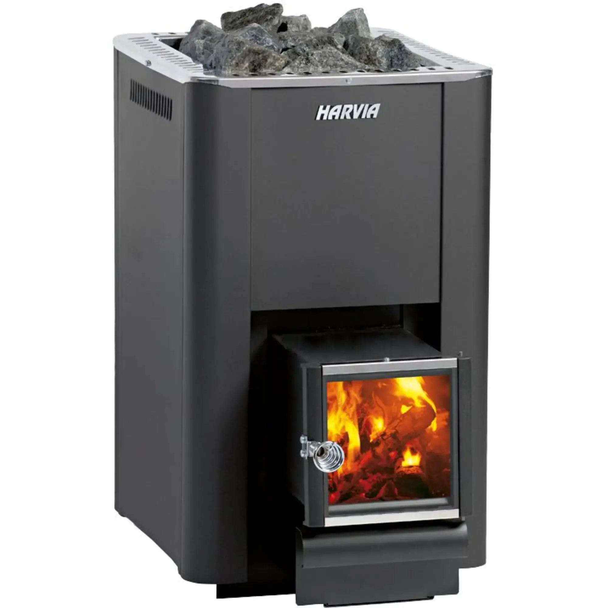 Harvia Pro 20 SL 24.1 kW Wood-Burning Sauna Stove with Exterior Feed Harvia