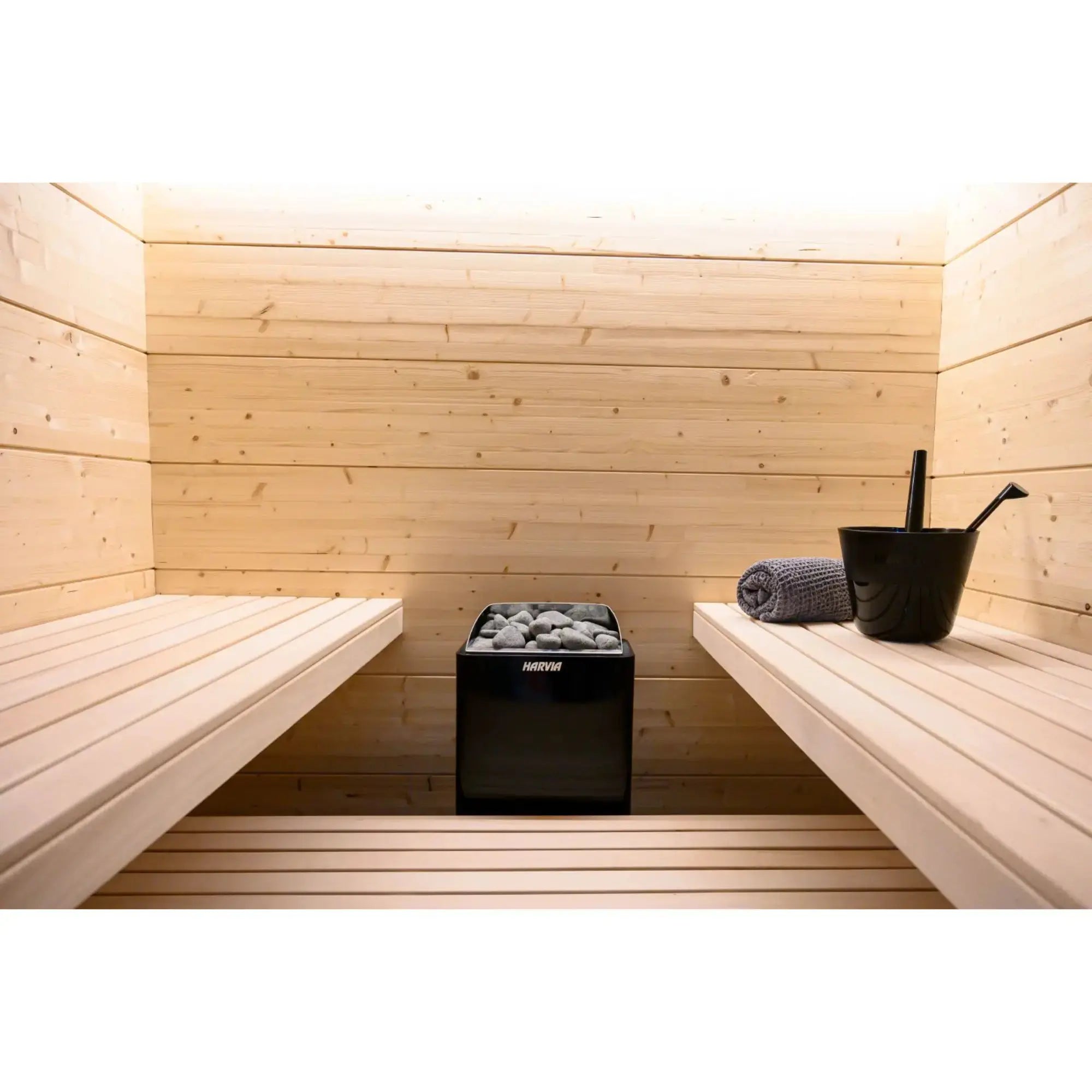 Harvia Sauna Heater Stones, Rounded Olivine, 5-10cm, 33lbs (R-991) Harvia