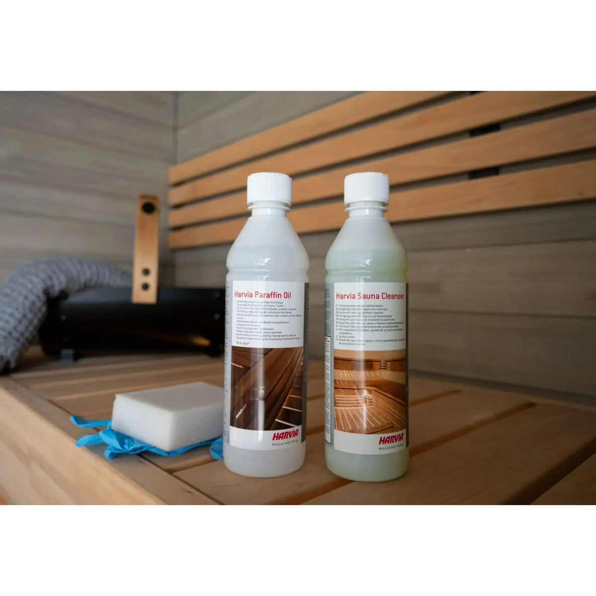 Harvia Sauna Wood Paraffin Oil, 16.9oz (500ml) (SAC25060) Harvia