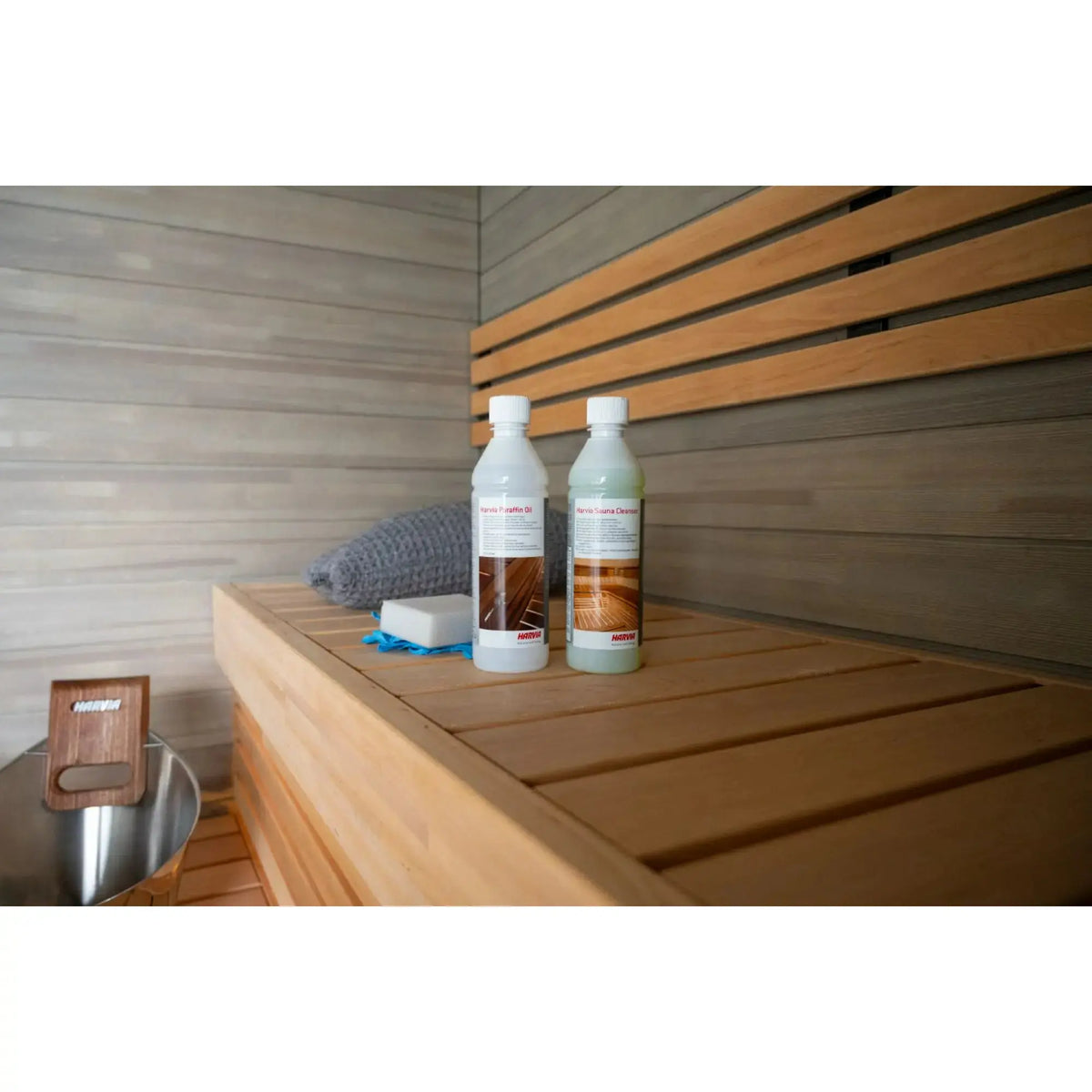 Harvia Sauna Wood Paraffin Oil, 16.9oz (500ml) (SAC25060) Harvia