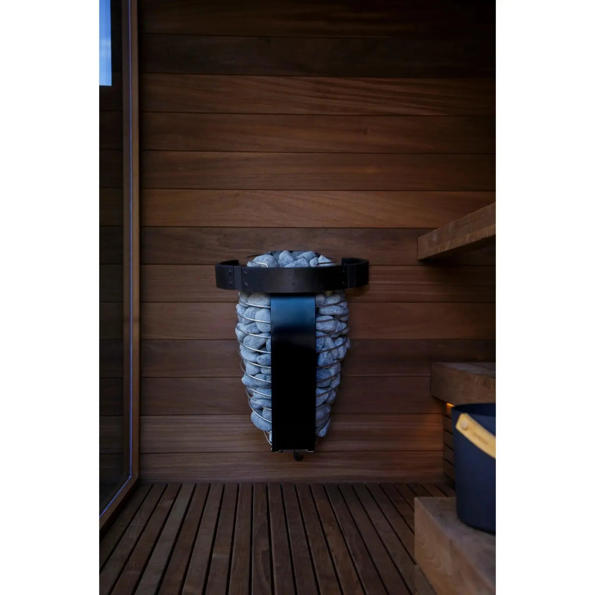 Harvia Safety Railing for Spirit Series Sauna Heater, Black (HSP3M) Harvia