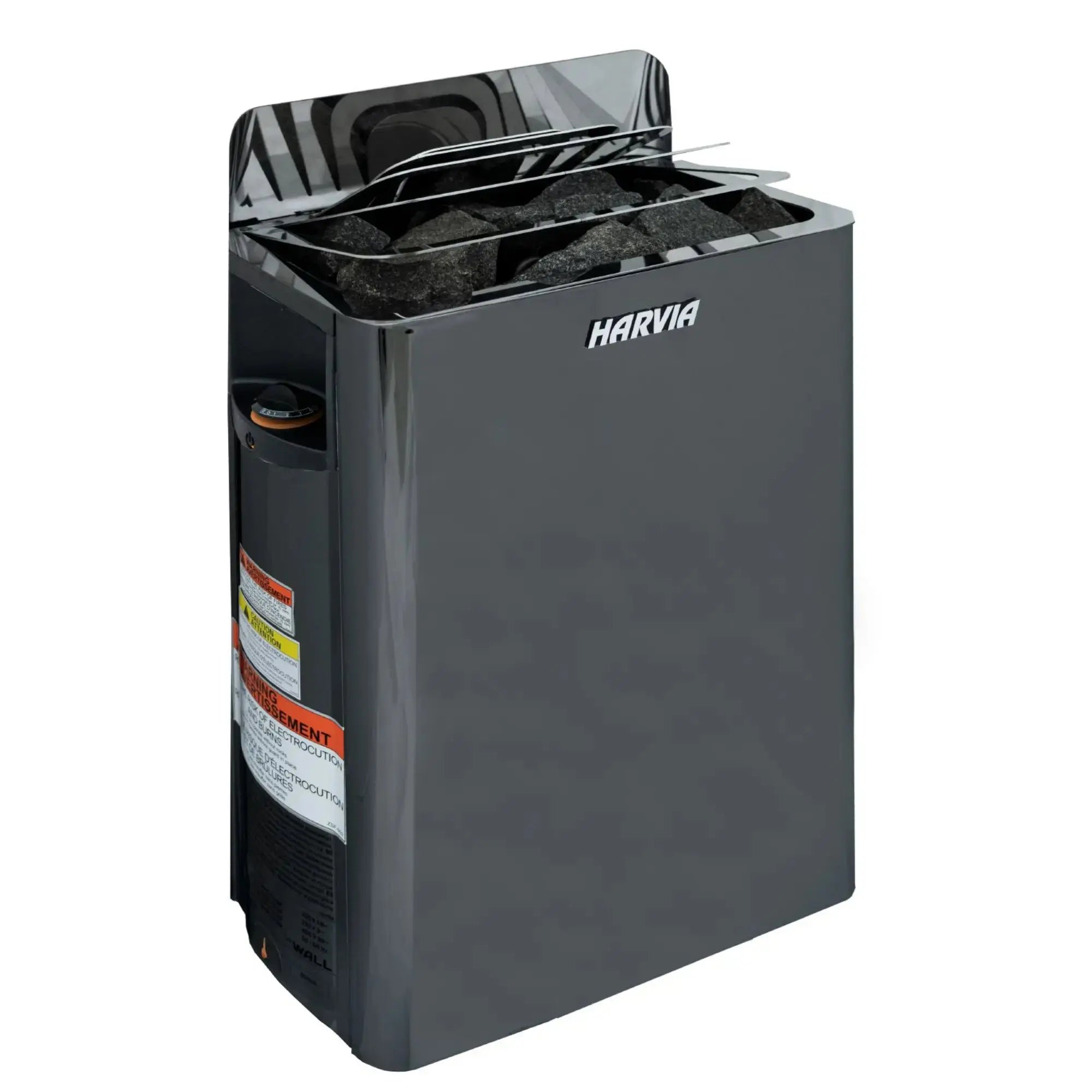 Harvia The Wall SW80 8 kW Electric Sauna Heater with Built-In Controls Harvia