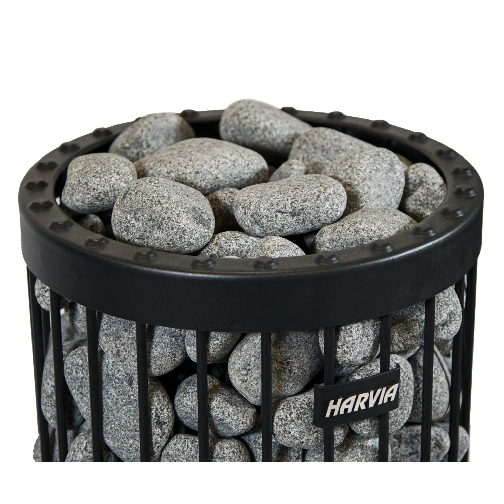 Harvia Sauna Heater Stones, Rounded Olivine, 5-10cm, 33lbs (R-991) Harvia
