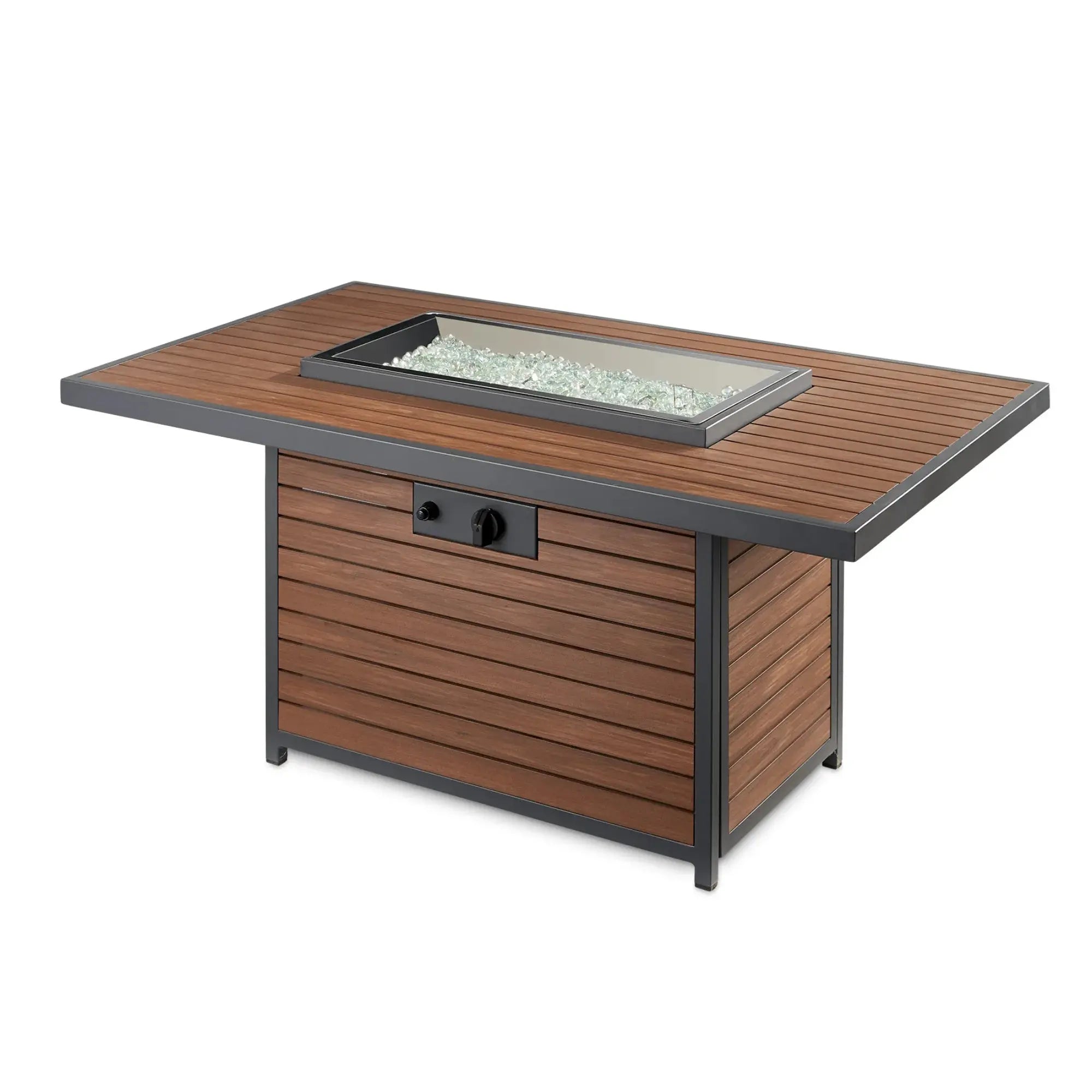 Kenwood & Brooks 50″ Rectangular Chat Height Gas Fire Table – The Outdoor GreatRoom Company The Outdoor GreatRoom Company