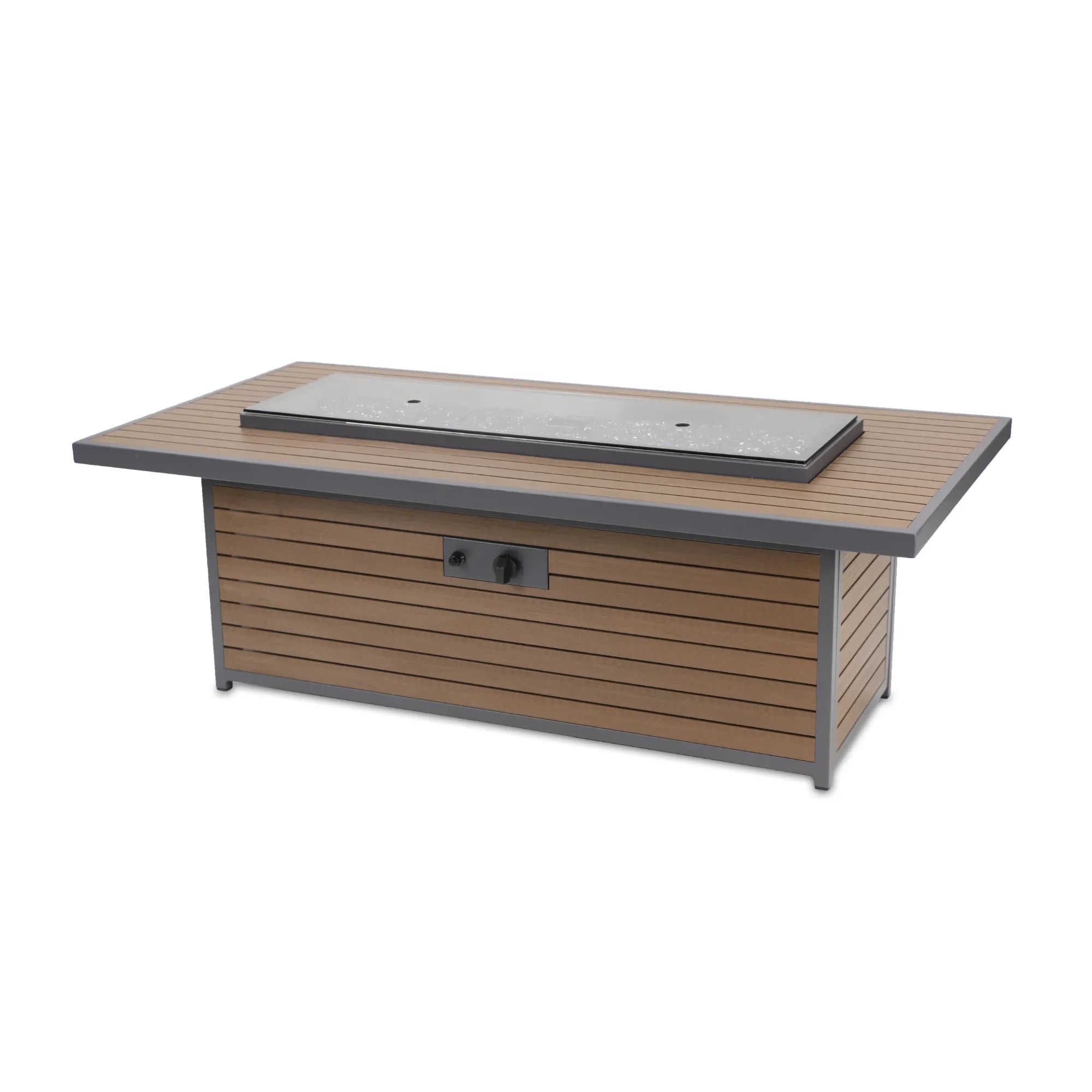 Kenwood & Brooks 61″ Rectangular Gas Fire Table – The Outdoor GreatRoom Company