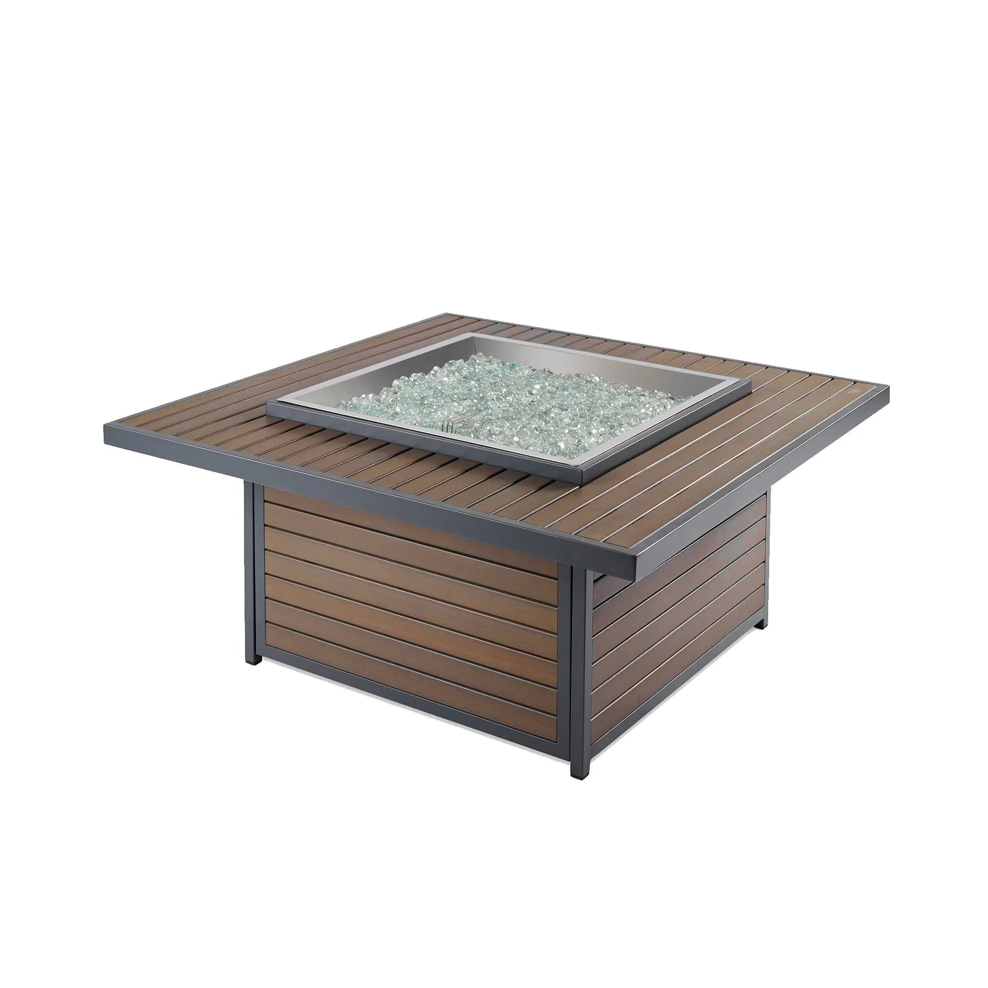 Kenwood & Brooks 40″ Square Gas Fire Table – The Outdoor GreatRoom Company