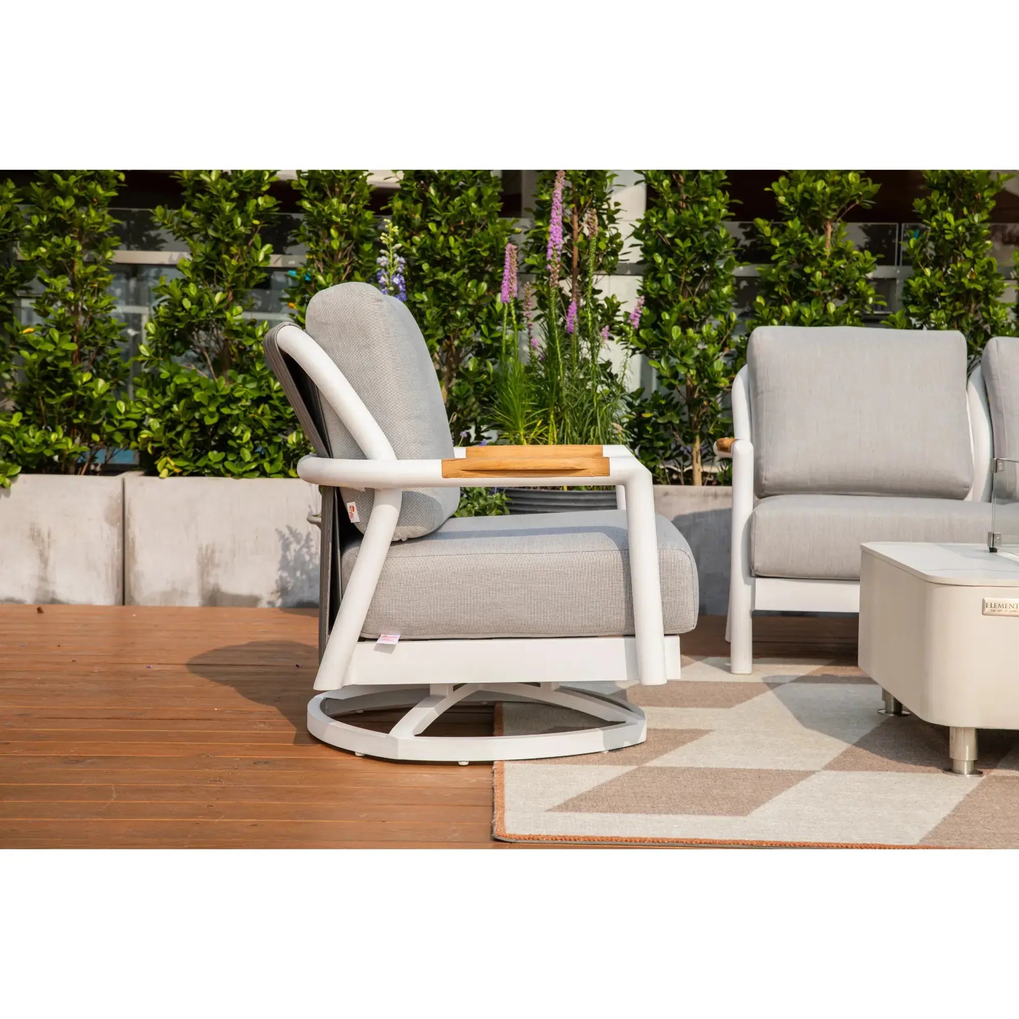 Santorini Swivel Chair (OS2501W) - Elementi Elementi