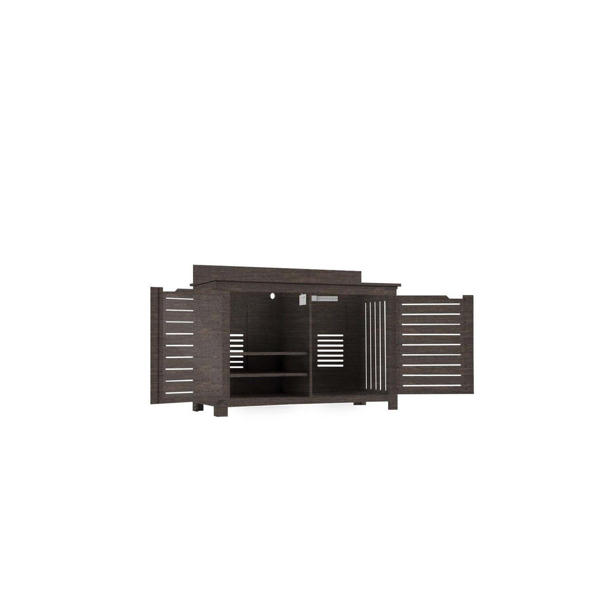 Ledge Lounger Mainstay Bar Credenza 57" Resin Outdoor Bar & TV Stand - view 21