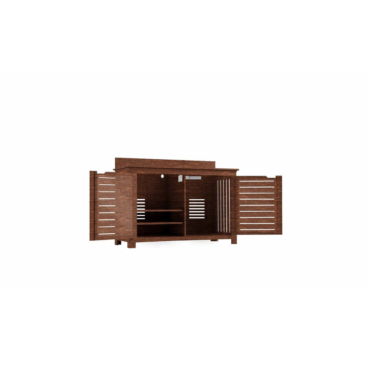 Ledge Lounger Mainstay Bar Credenza 57" Resin Outdoor Bar & TV Stand - view 23