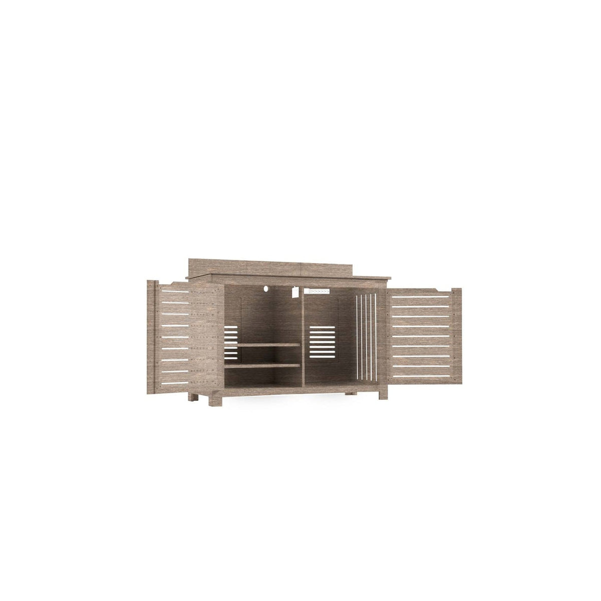 Ledge Lounger Mainstay Bar Credenza 57" Resin Outdoor Bar & TV Stand - view 22