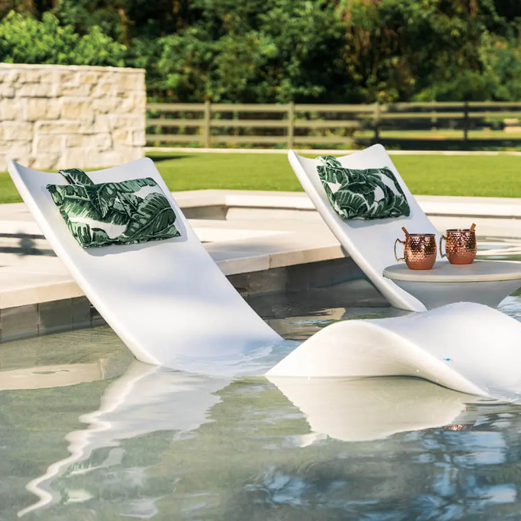 Ledge Lounger Autograph Chaise 70" Resin In-Pool Chaise Lounge - view 5