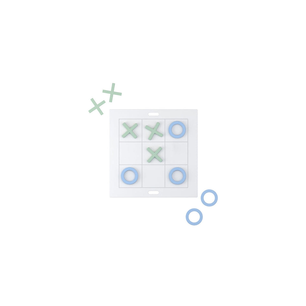 Ledge Lounger Giant Checkers & Tic Tac Toe Resin Outdoor Game - view 10