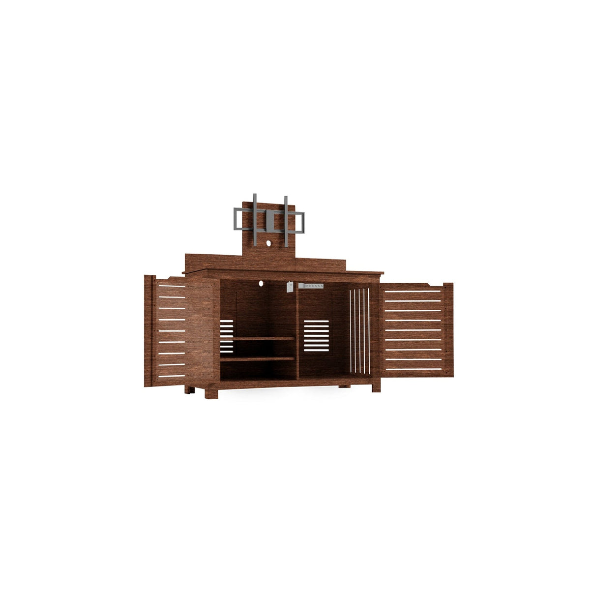 Ledge Lounger Mainstay Bar Credenza 57" Resin Outdoor Bar & TV Stand - view 37