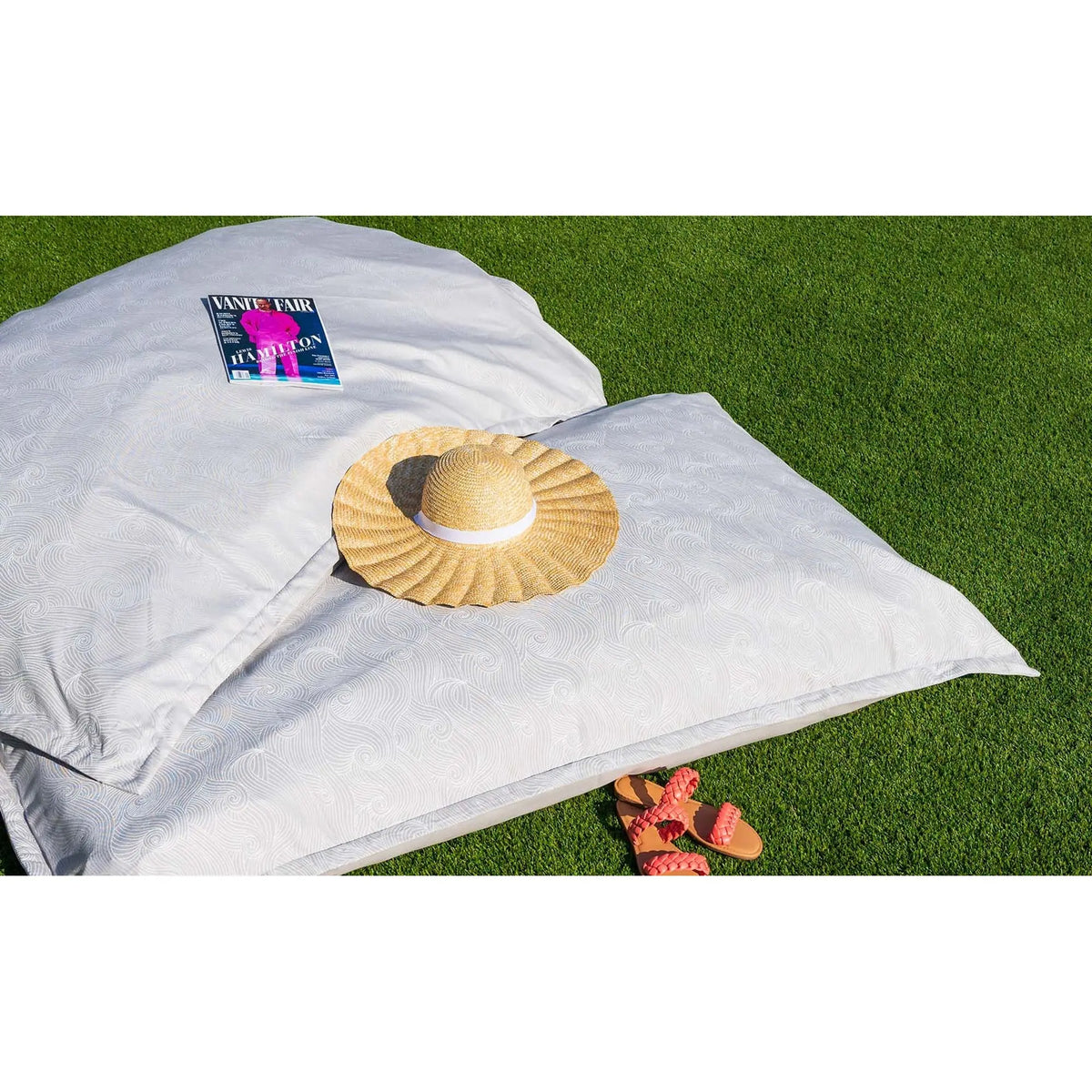 Ledge Lounger Laze Pillow Floating Bean Bag Pool Float - view 13