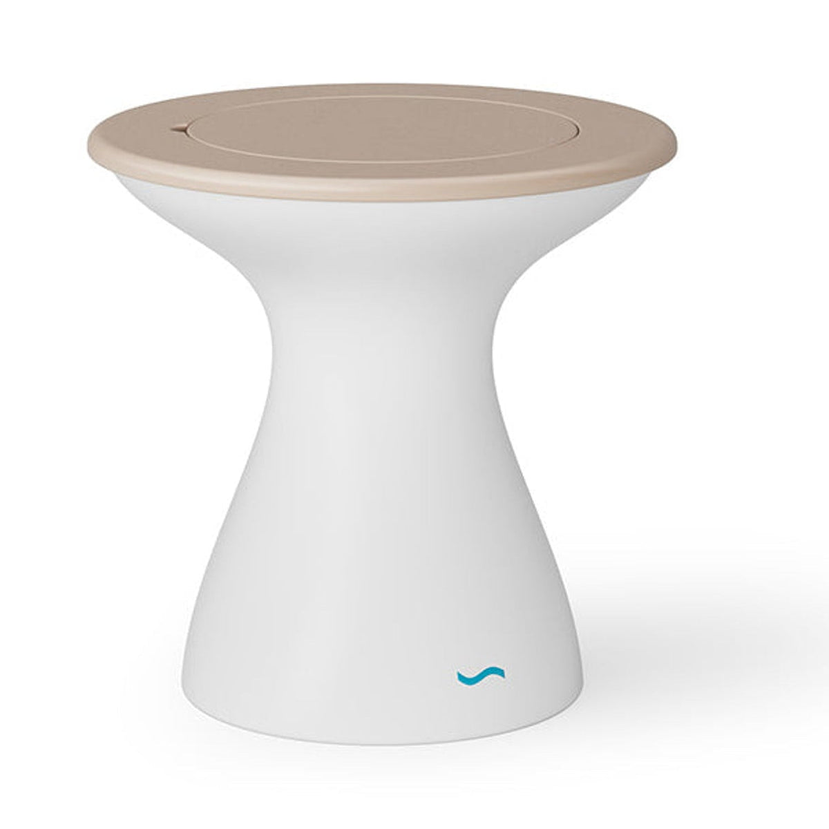 Ledge Lounger Autograph Tall Ice Bin Side Table Resin In-Pool Side Table