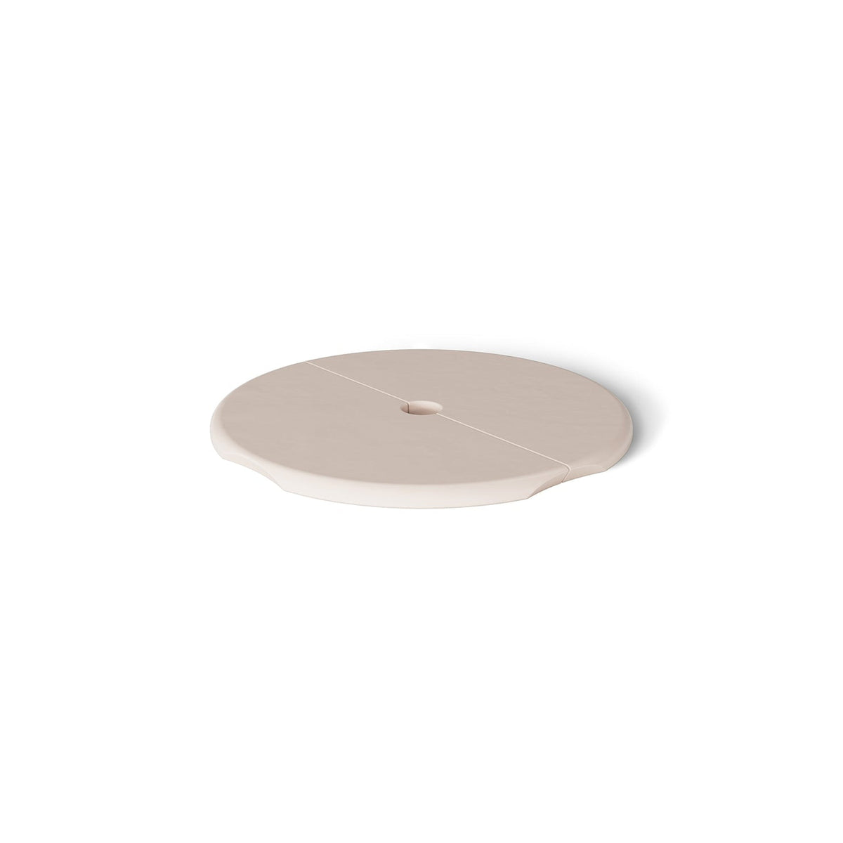 Ledge Lounger Signature Side Table Lid with Umbrella Hole 22" Resin - view 6
